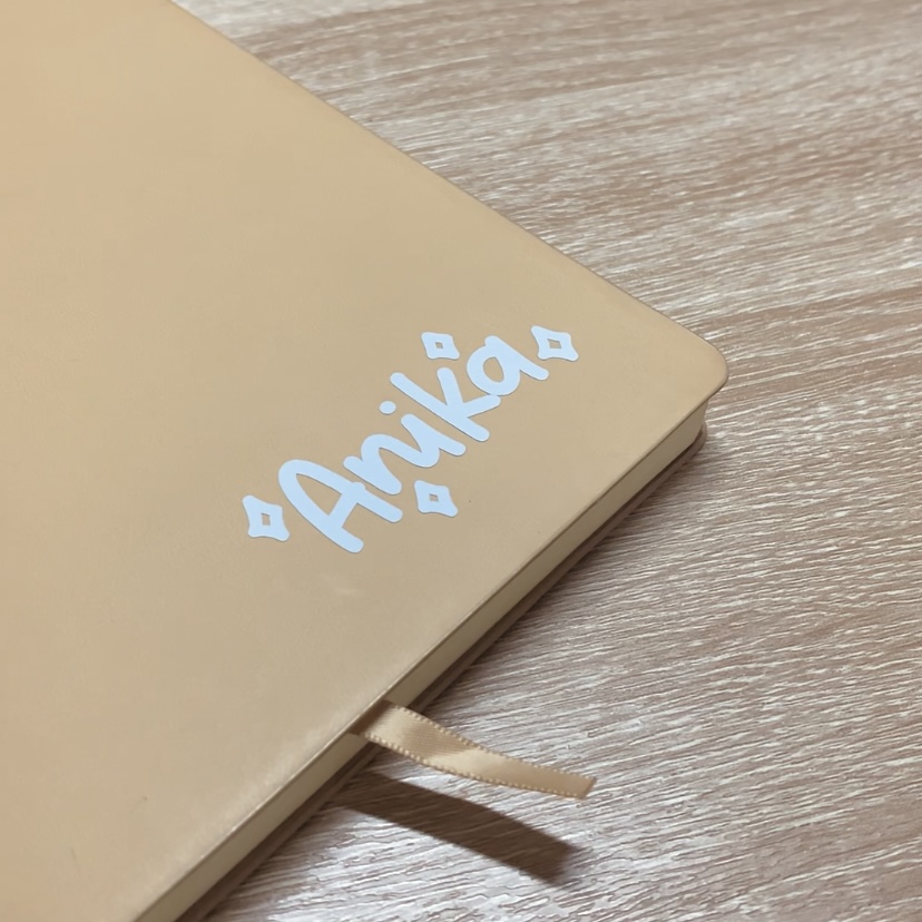Custom Calligraphy Name Stickers