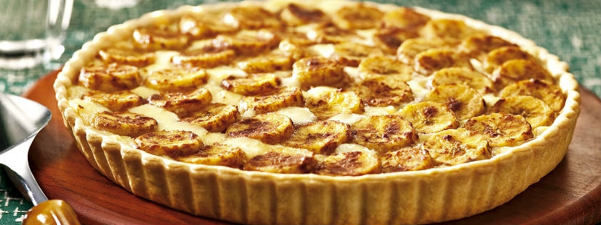 Quiche Banana c/ Canela