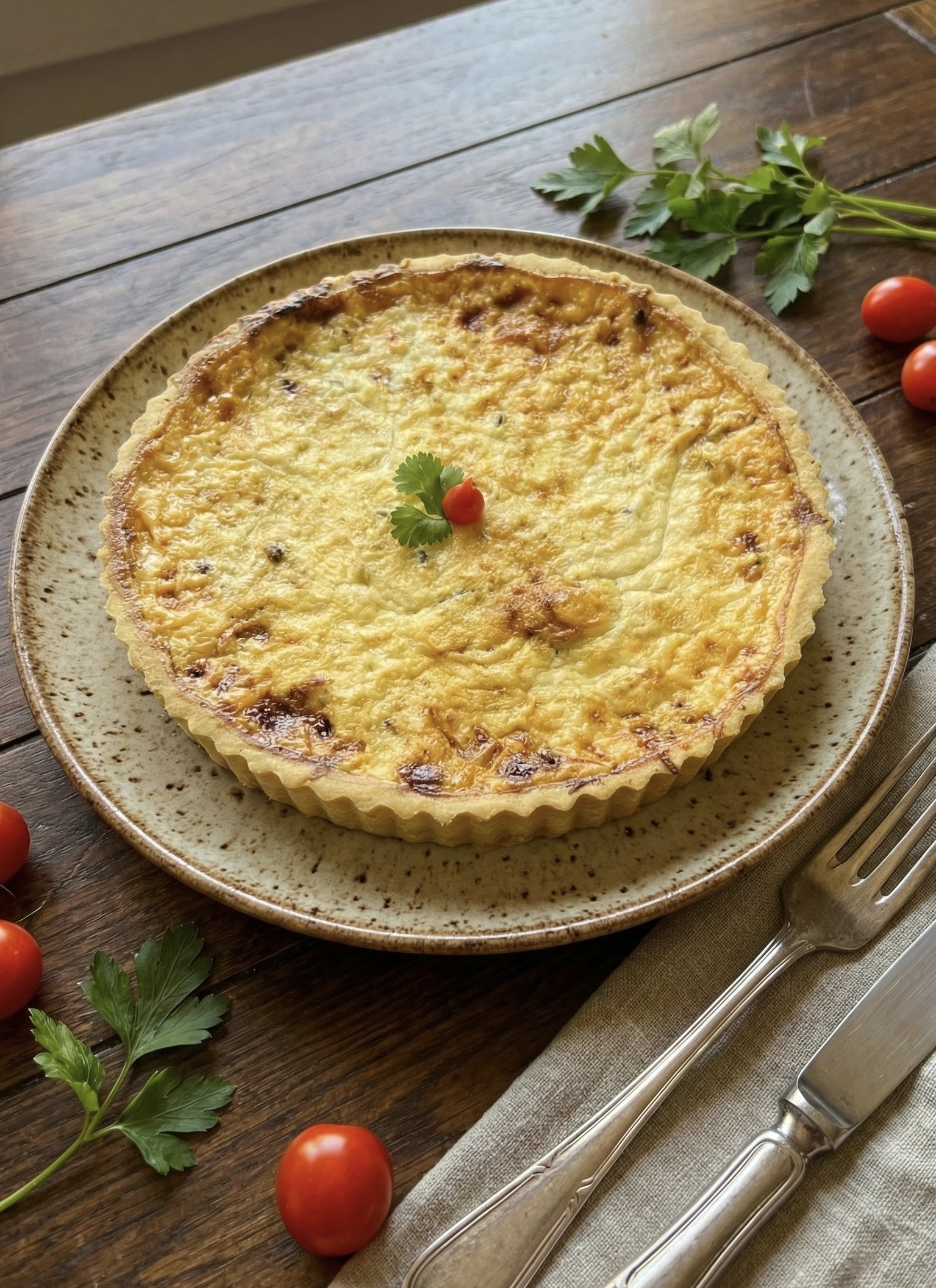 Quiche Camarão