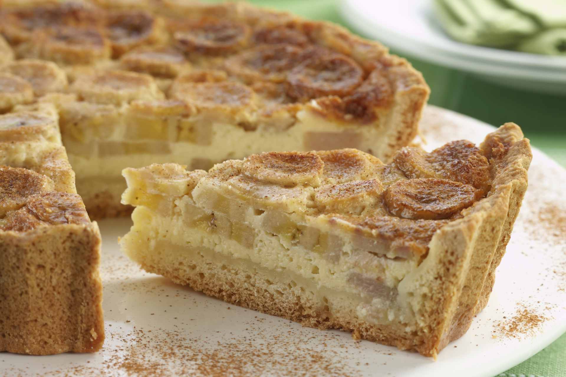 Quiche Banana c/ Canela