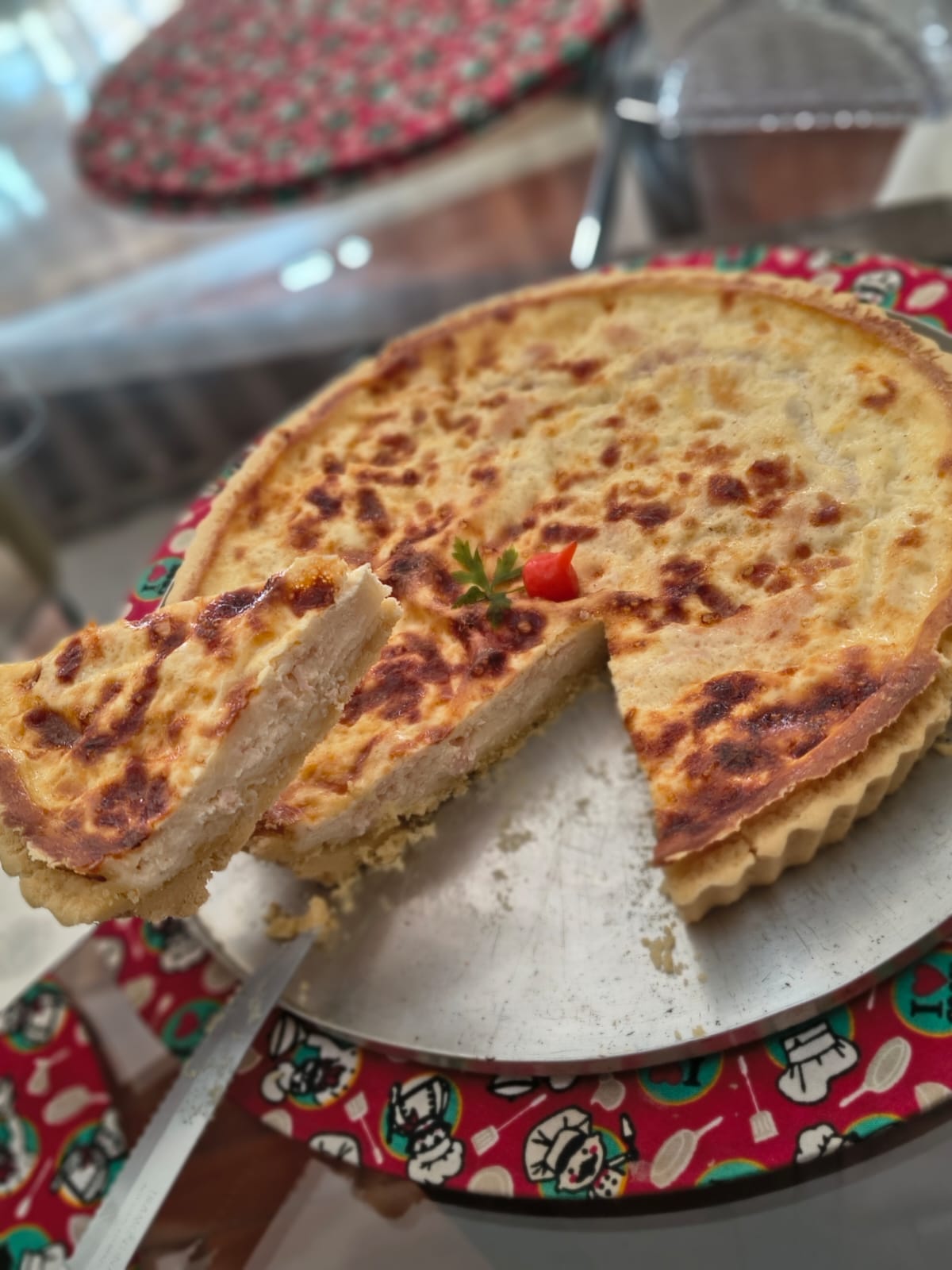 Quiche Peito de Peru