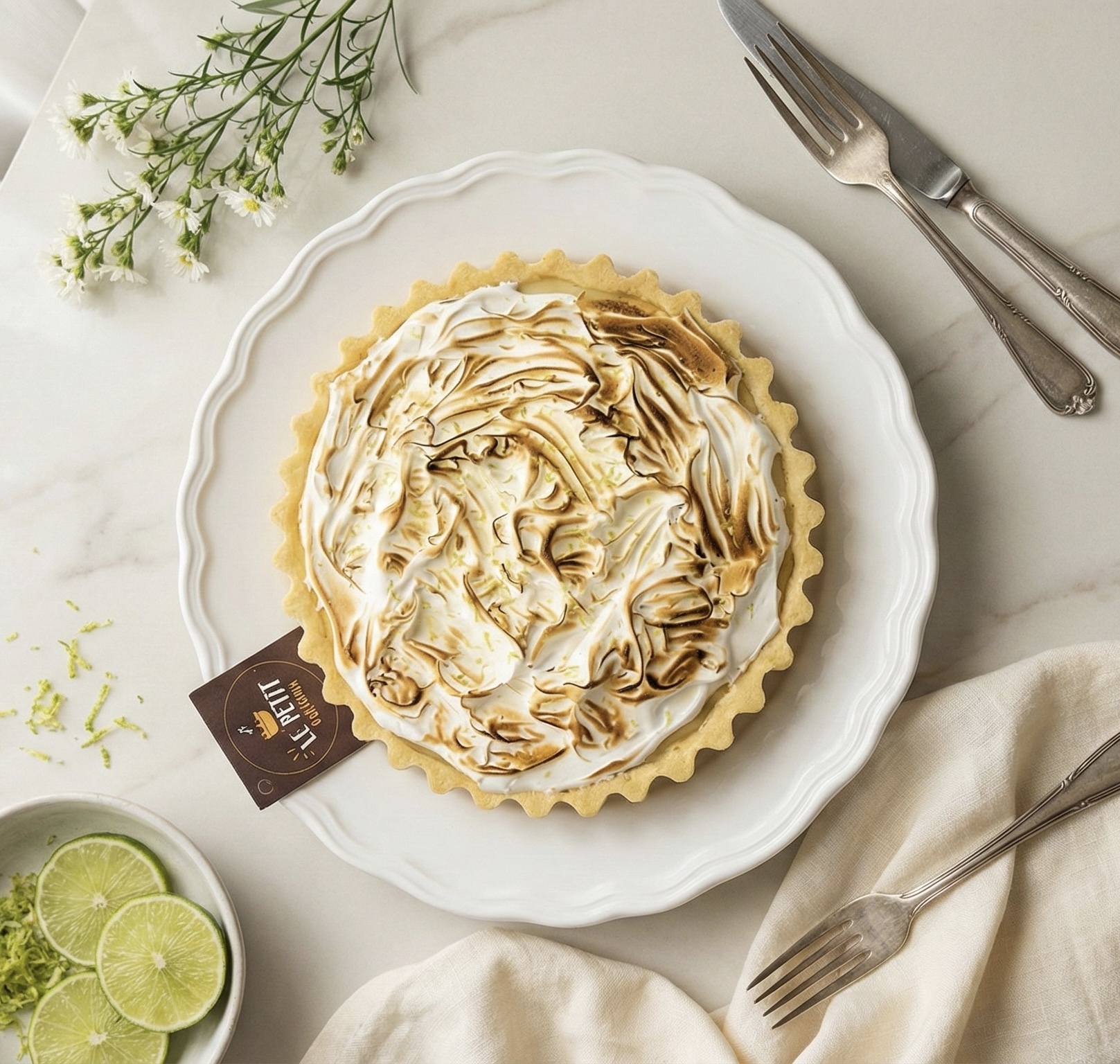 Chocolate branco com limão siciliano