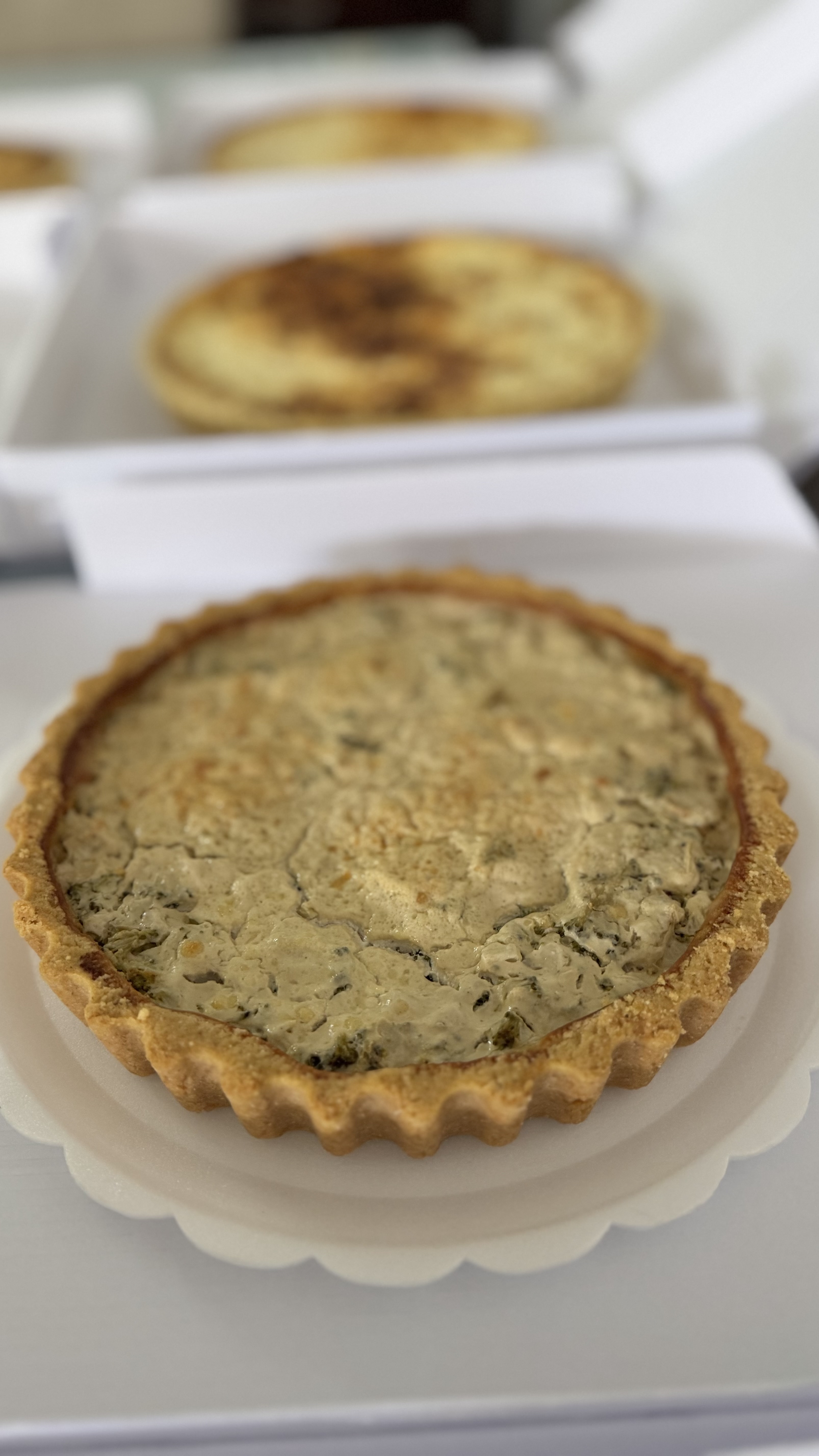 Palmito com brócolis