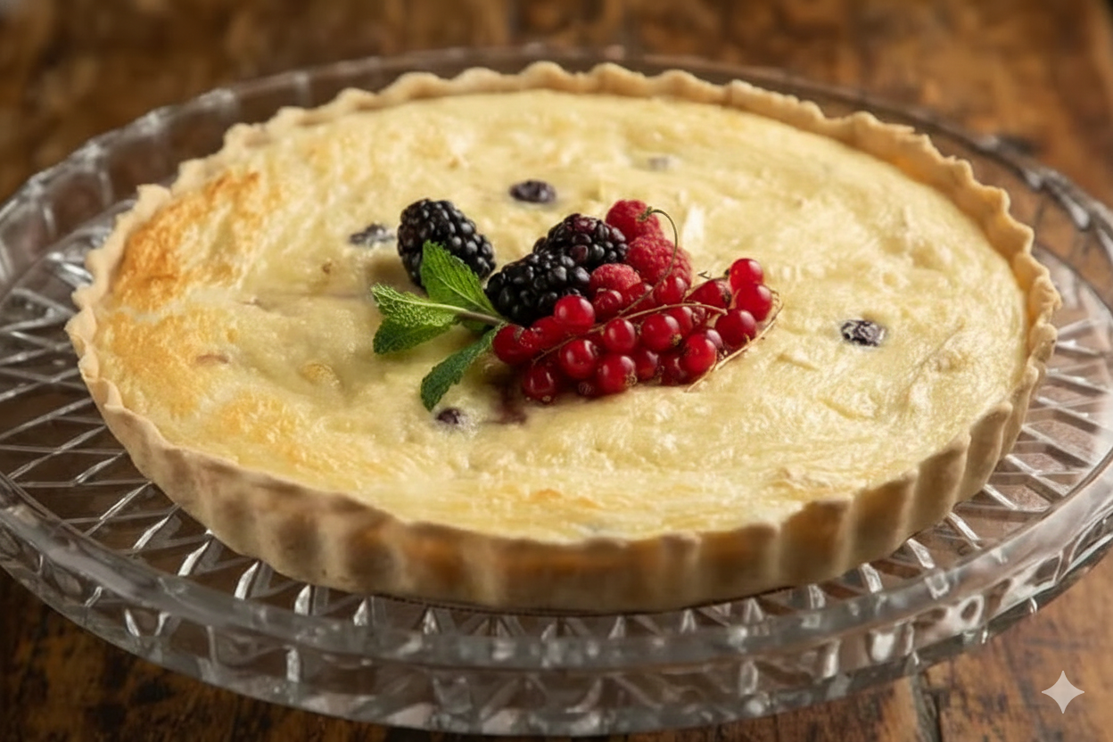 Quiche Morango c/ Brie