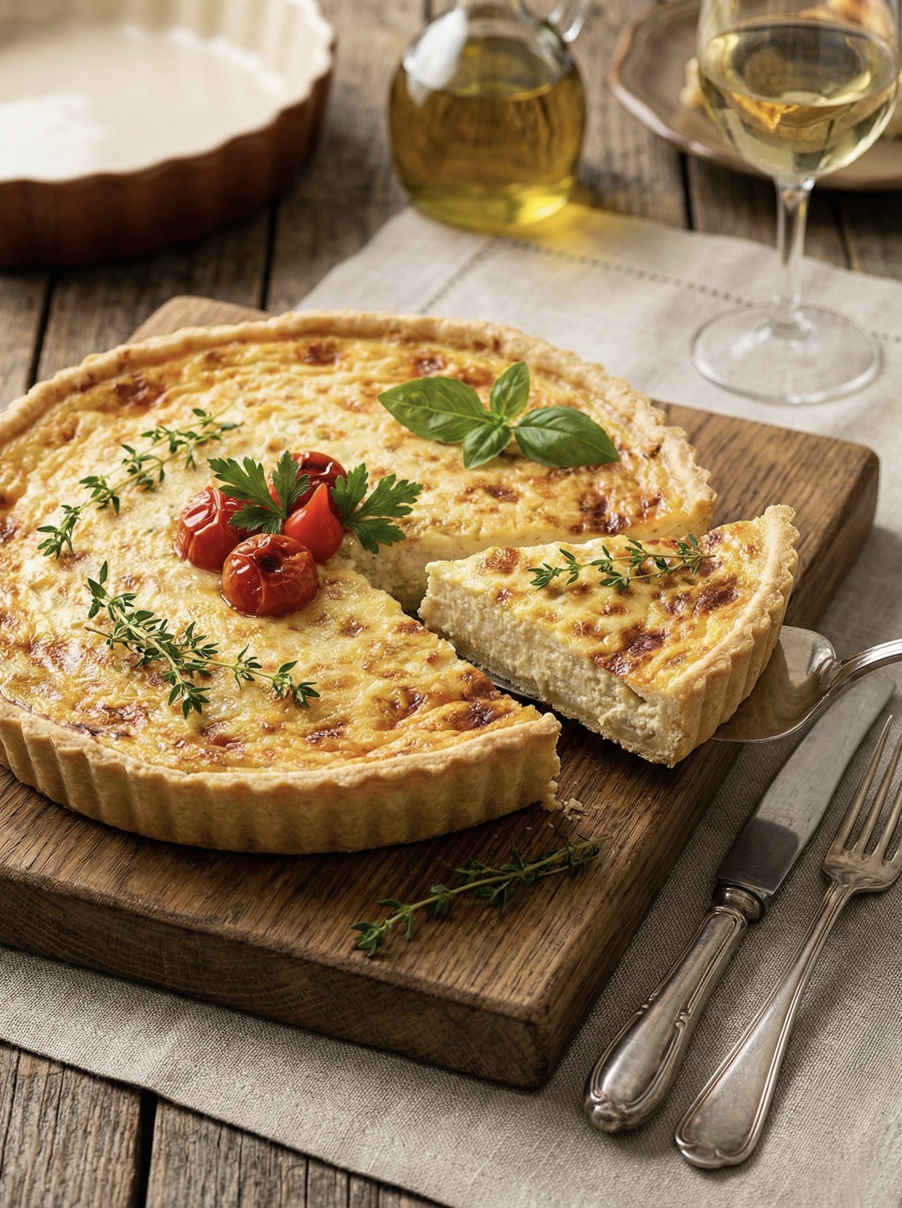 Quiche Peito de Peru