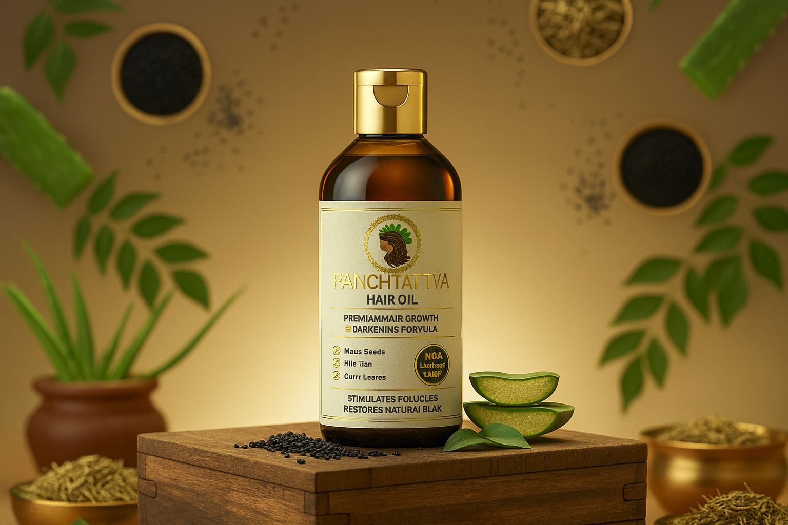 Panchatatva Ayurvedic Hair Oil (100 ml )