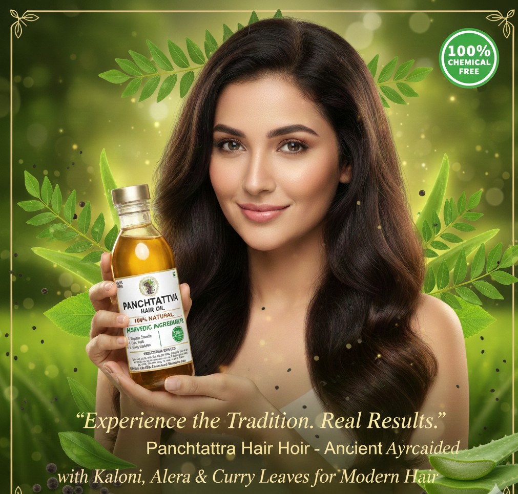 Panchatatva Ayurvedic Hair Oil (100 ml )