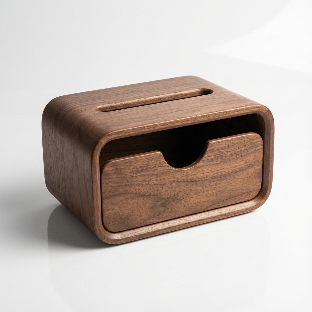 Boîte à rangement en bois