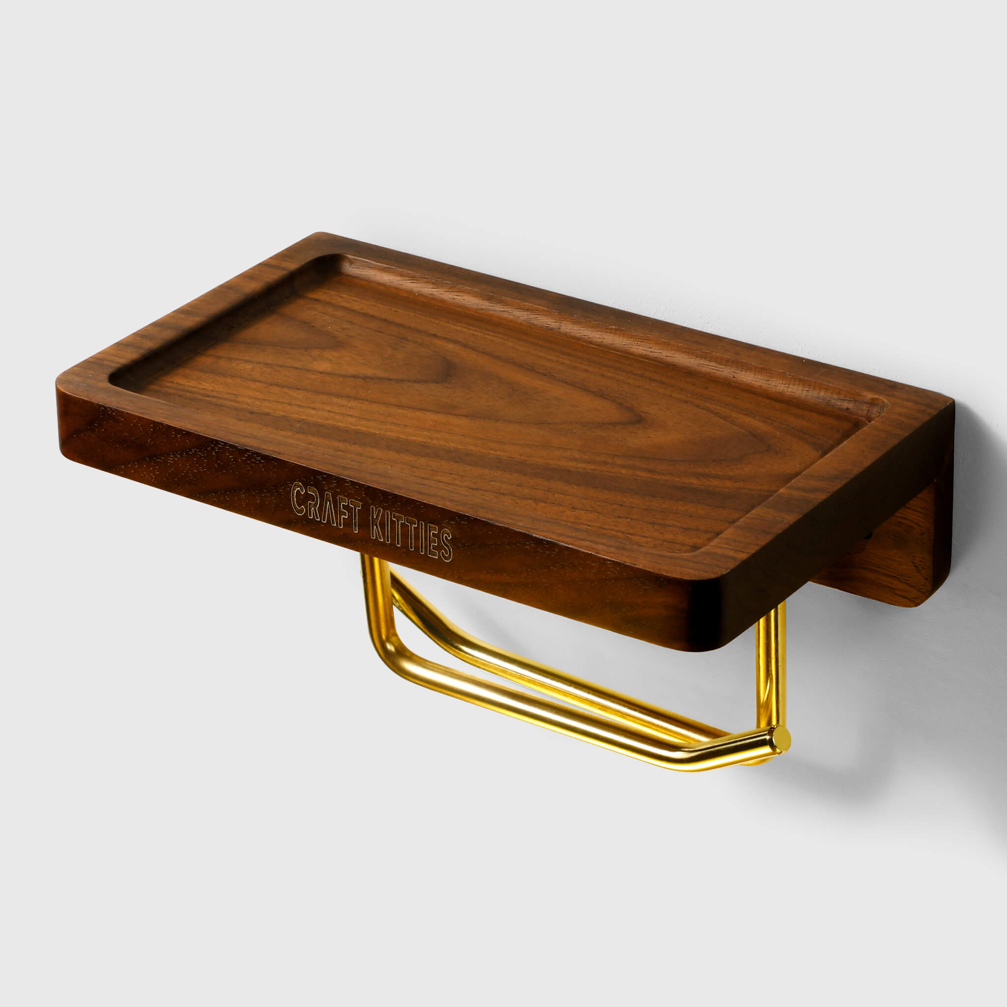 Étagère murale en bois