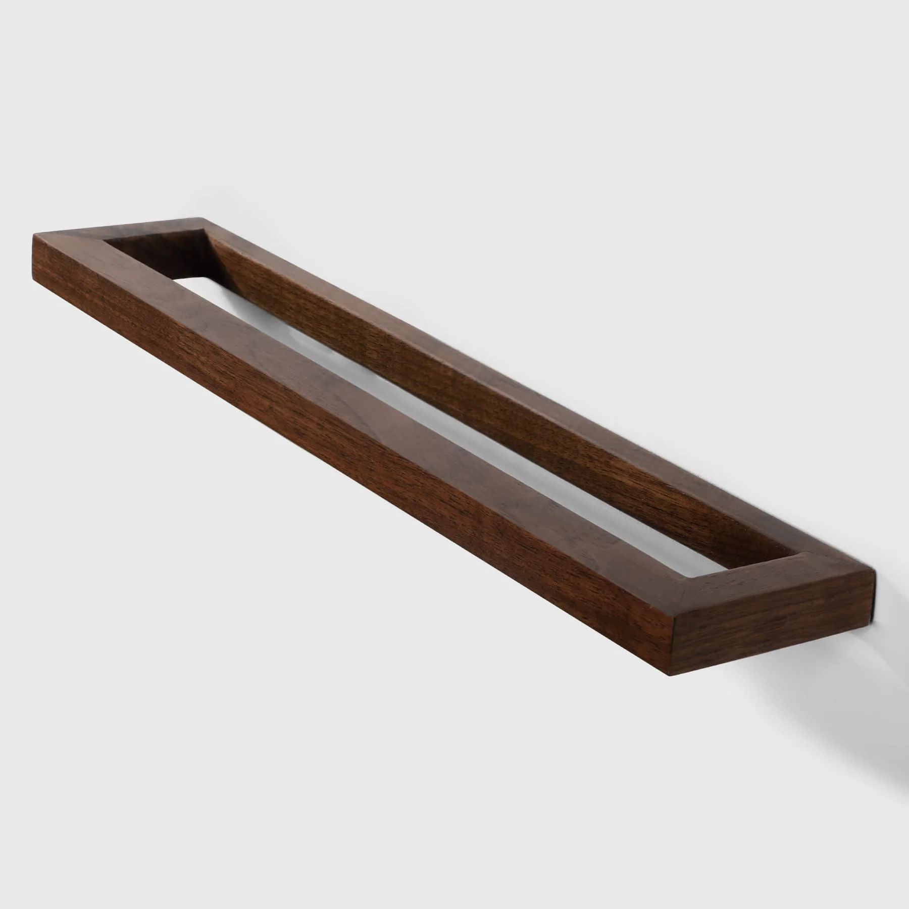 Porte-serviettes mural en bois