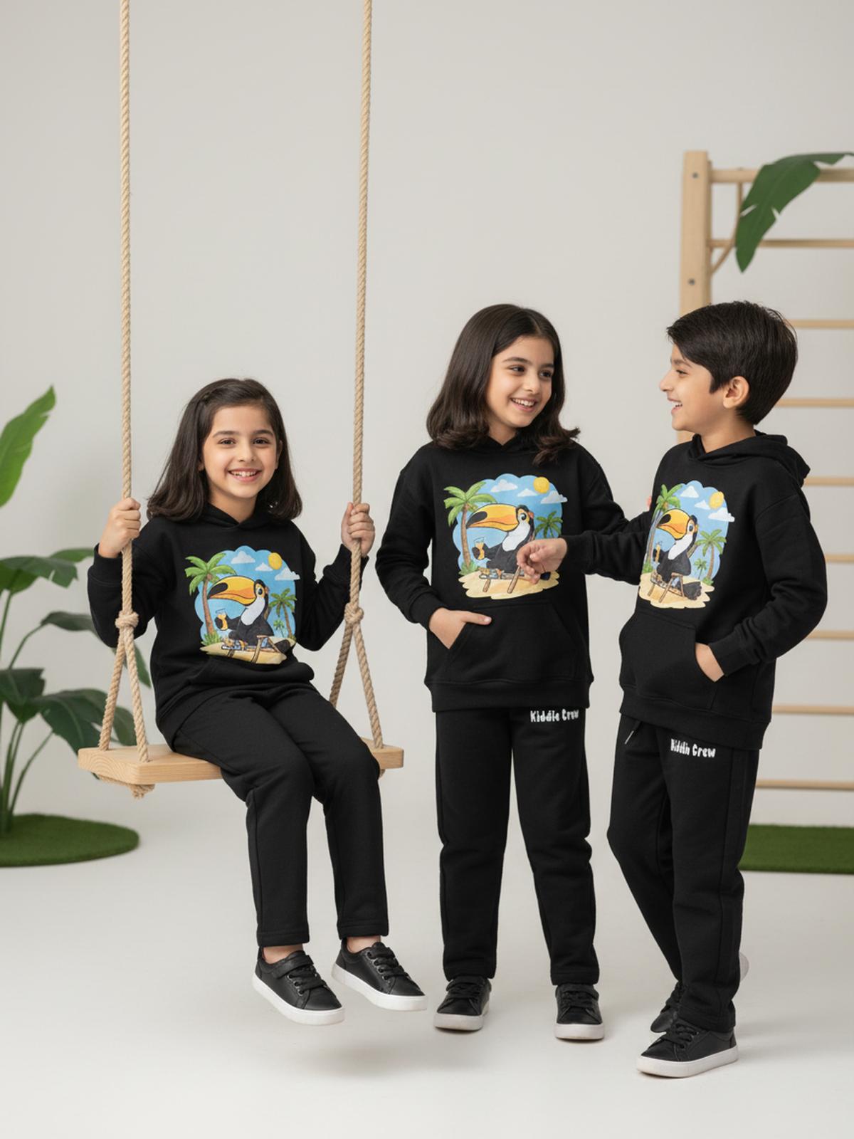 Kids Matching Hoodie Set