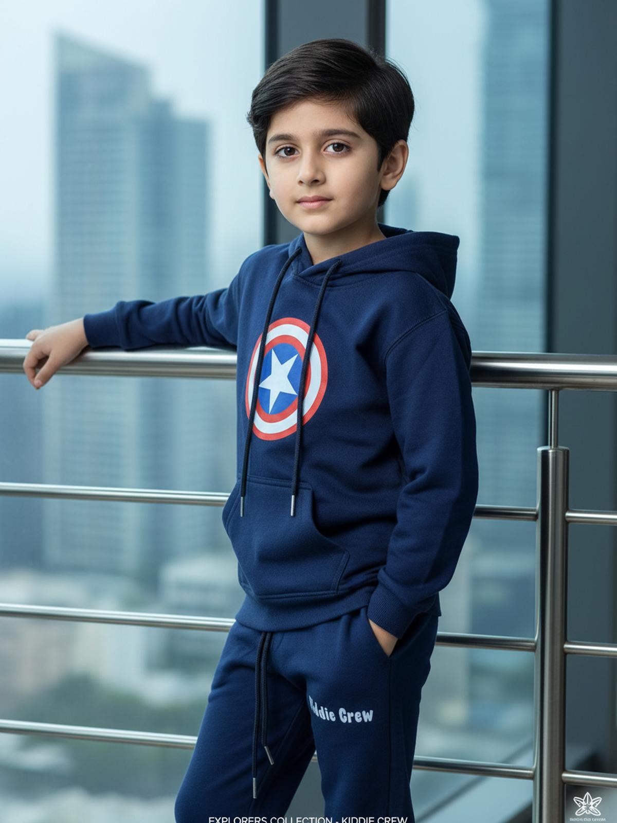 Captain America Kids Tracksuit