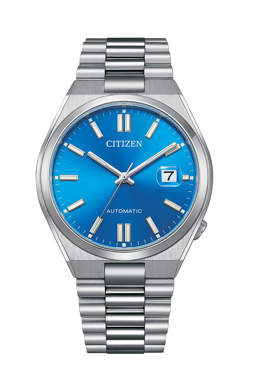 Citizen Automatic Blue Dial Watch NJ0158-89L