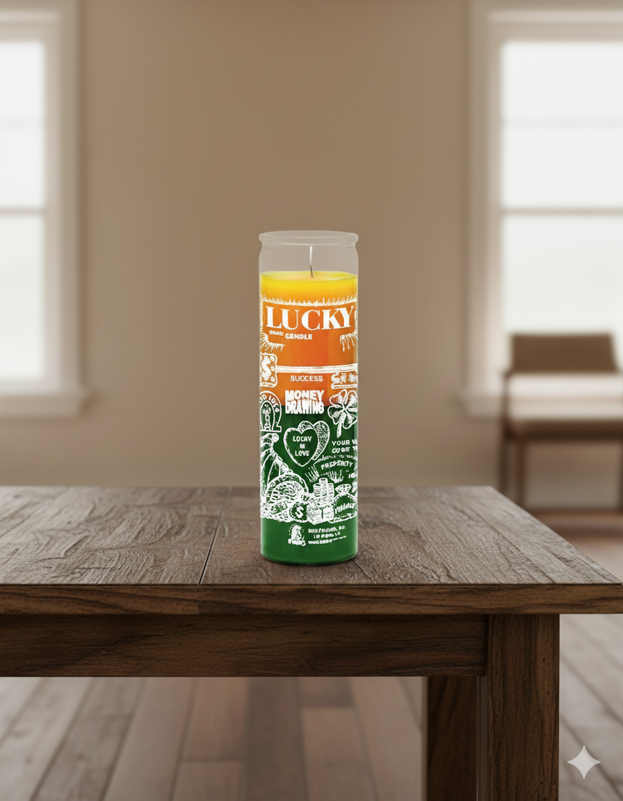 Lucky Money Drawing Candle