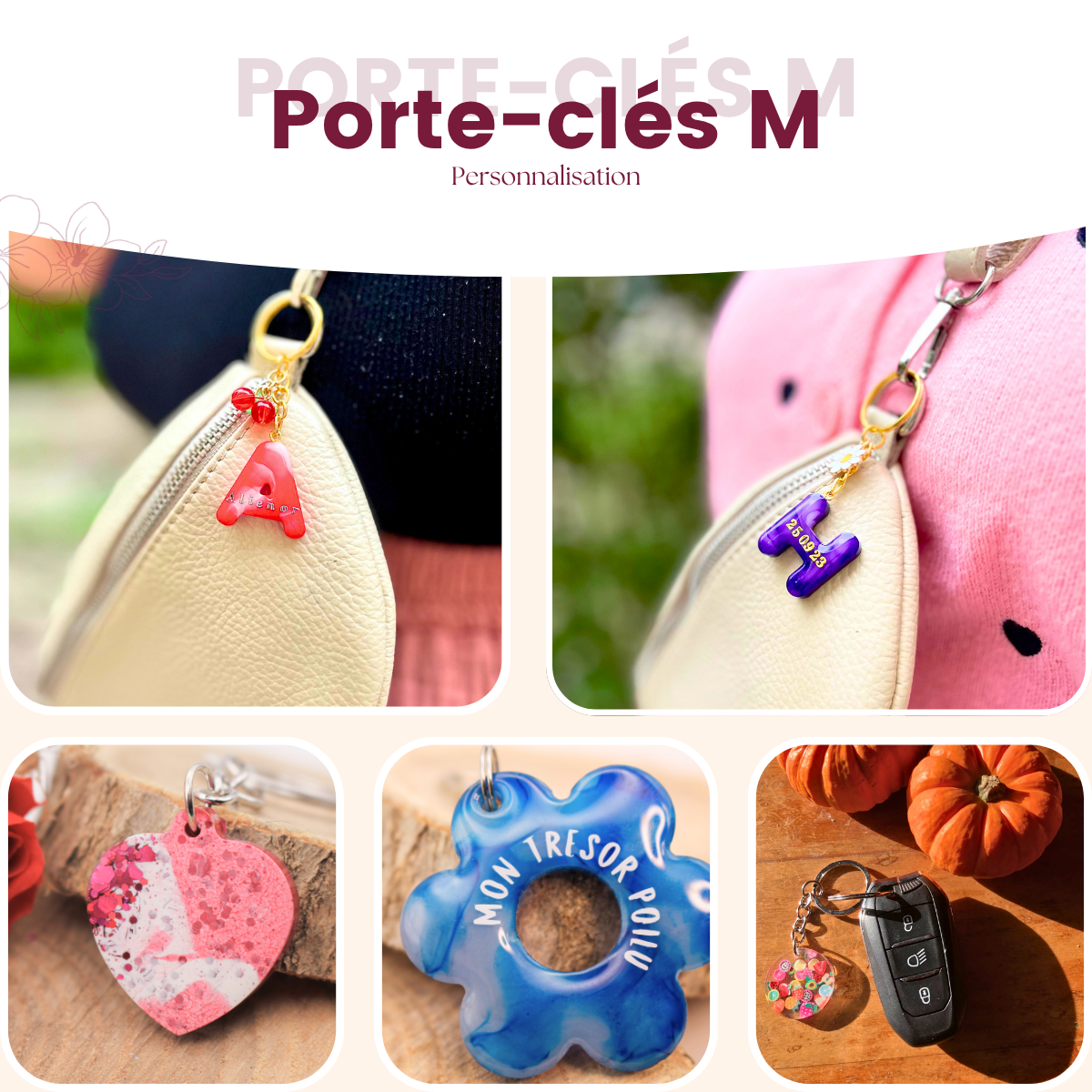 Porte-clé taille M