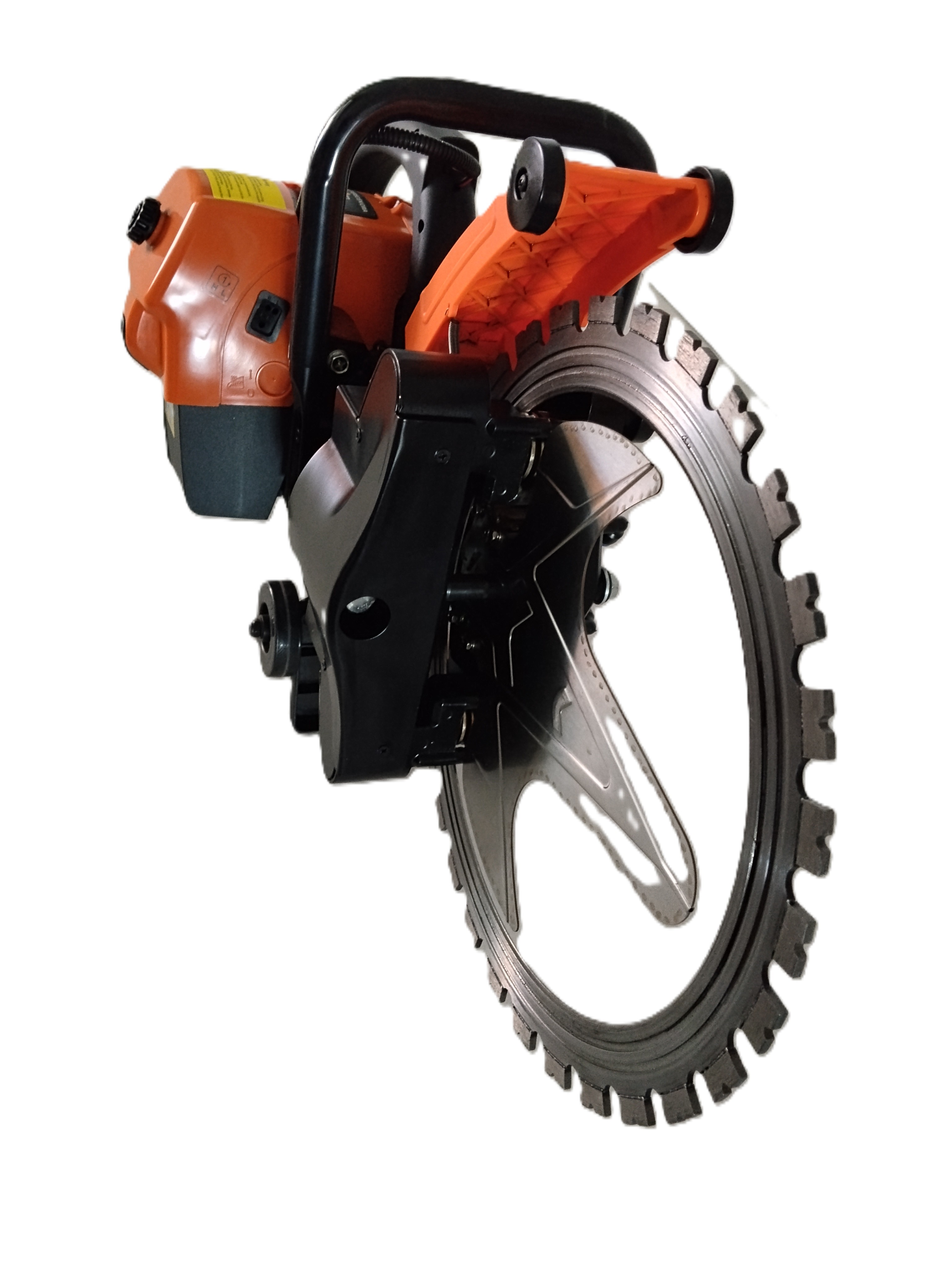 Piła pierścieniowa spalinowa do cięcia betonu