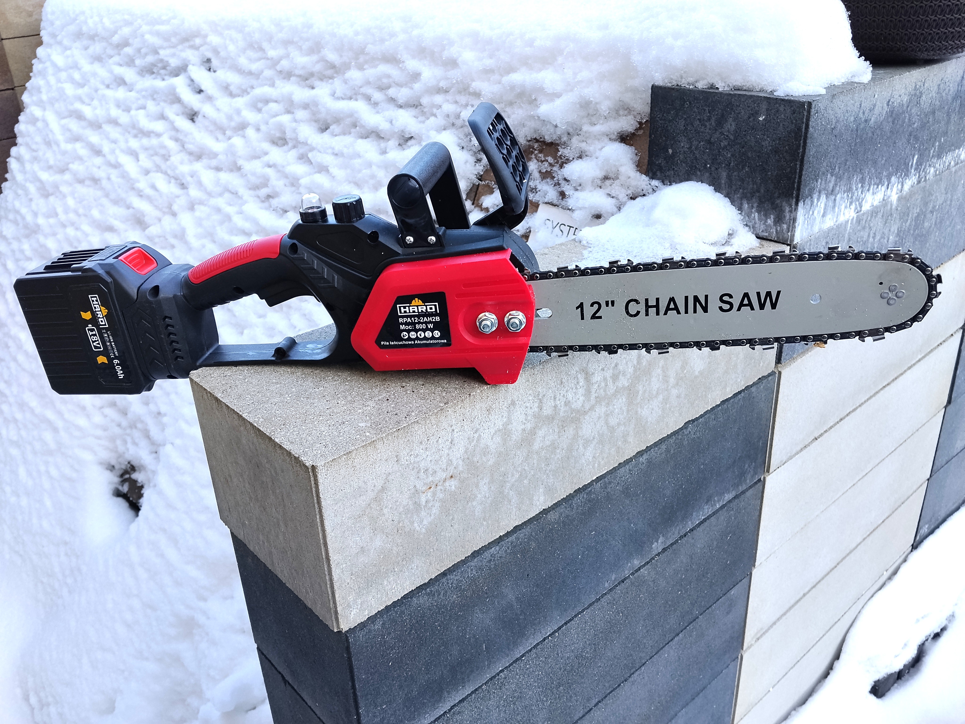 Elektryczna piła łańcuchowa 12''cal 800w