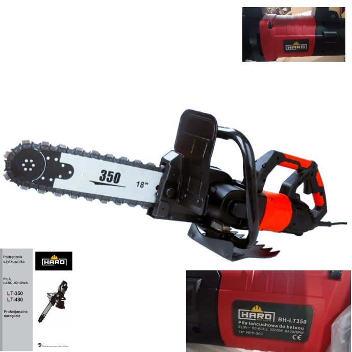 Piła łańcuchowa do betonu 480mm 