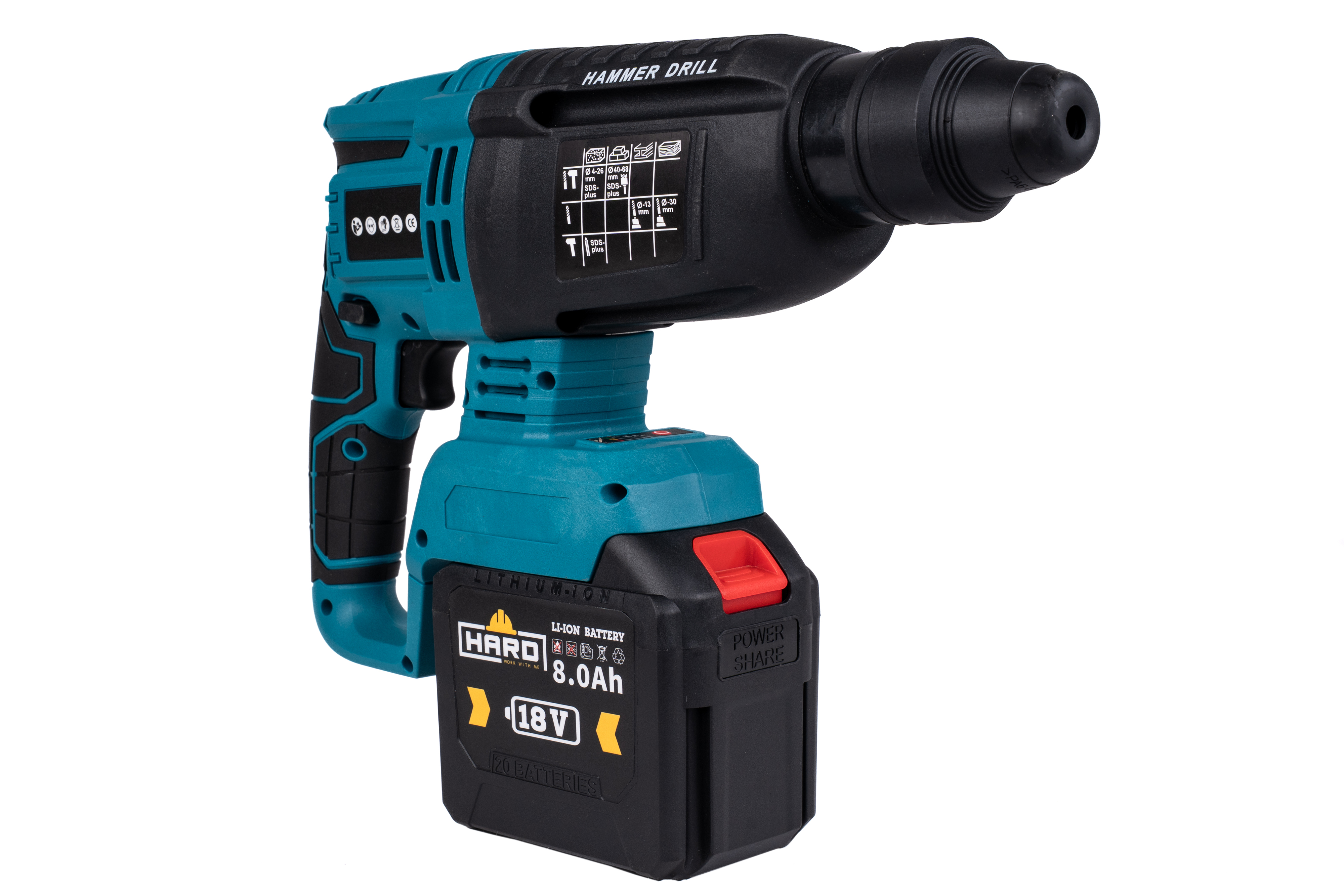 Młoto- wiertarka 2x8Ah