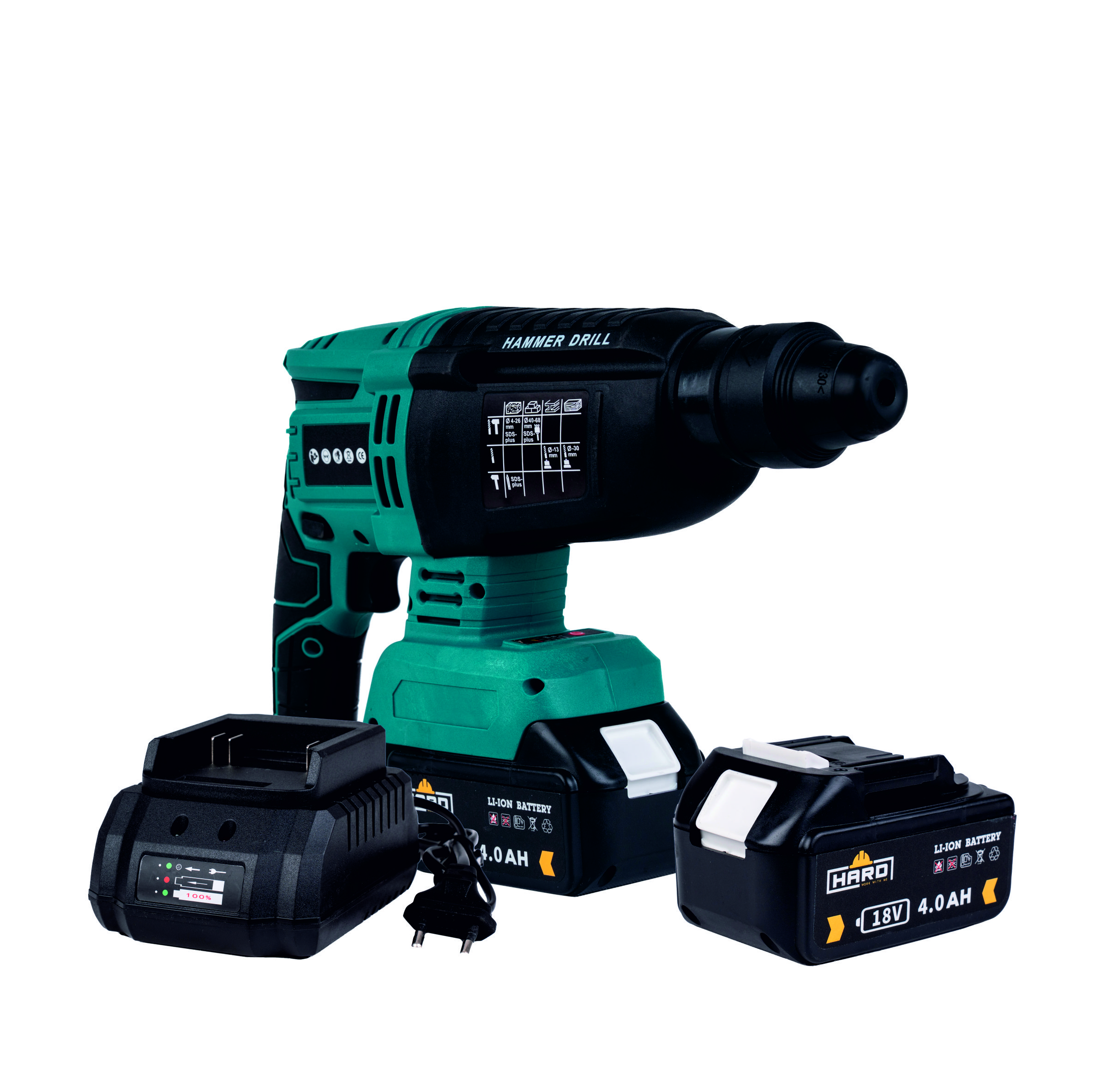 Młoto- wiertarka 2x4Ah