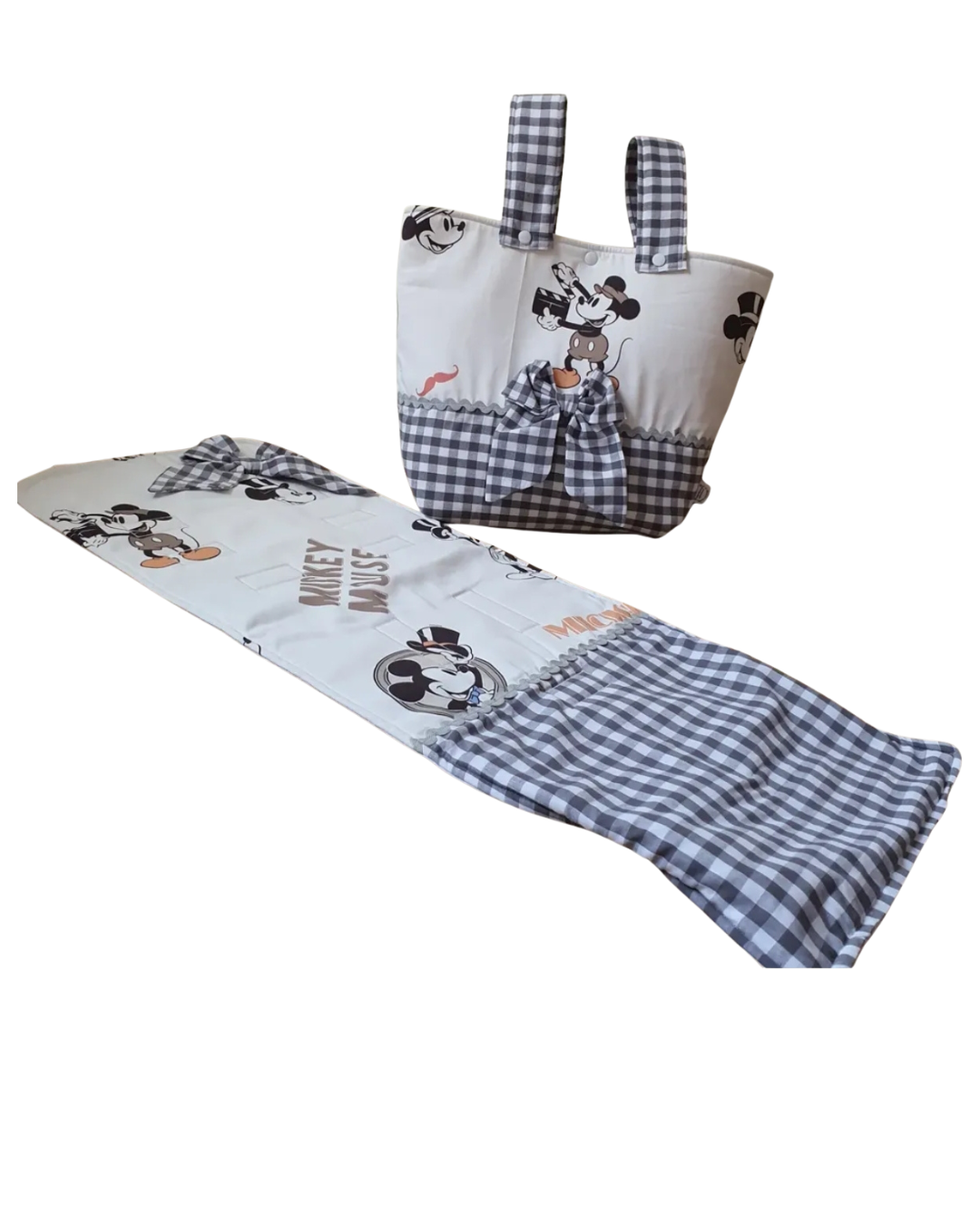 Set de bolsa y manta Mickey Mouse