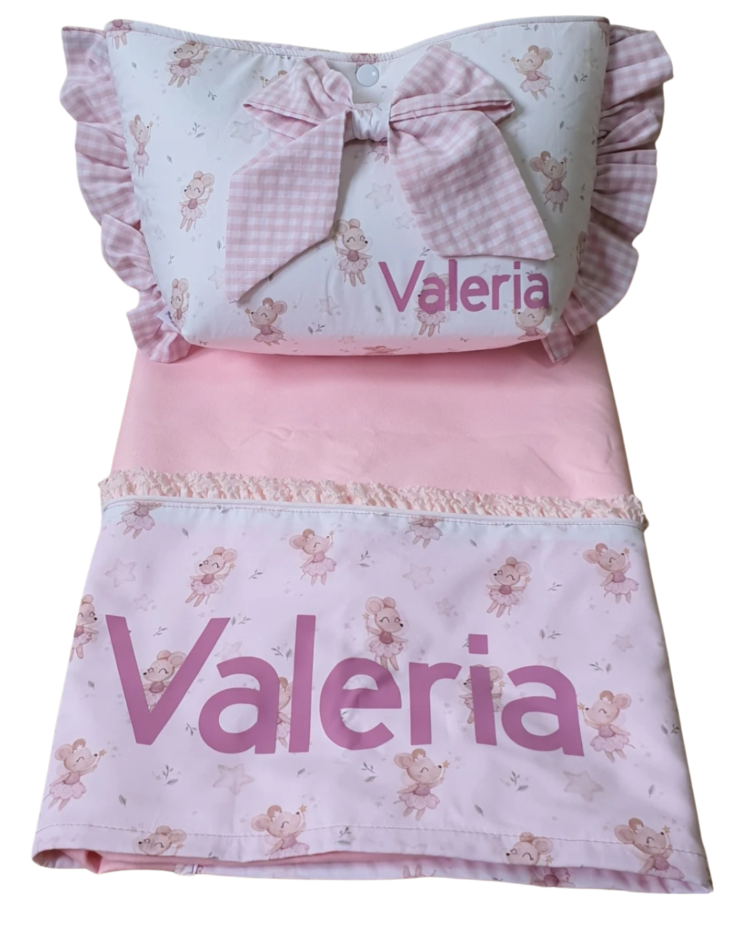 Juego de sábanas personalizado Valeria
