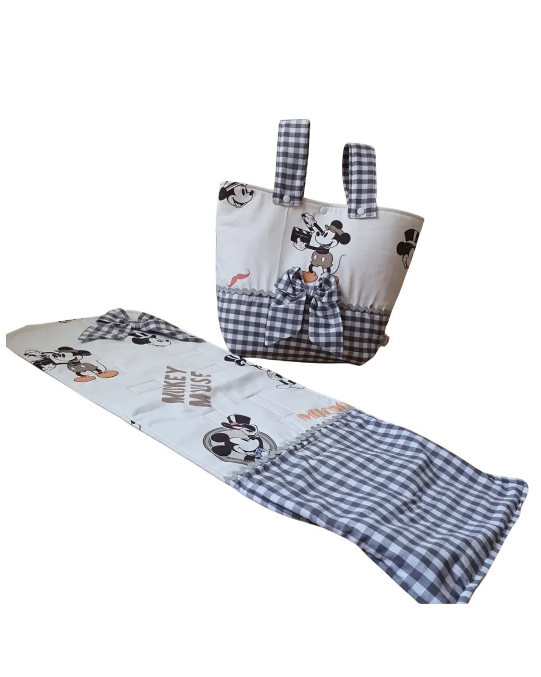 Bolso y manta para carrito de bebé