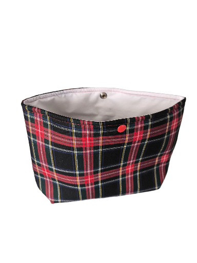 Bolso de tela escocesa