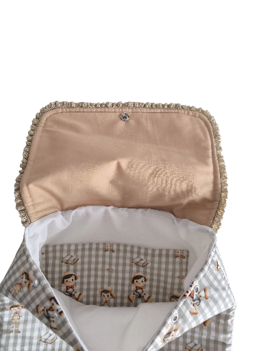 Mochila infantil con estampado de Pinocho