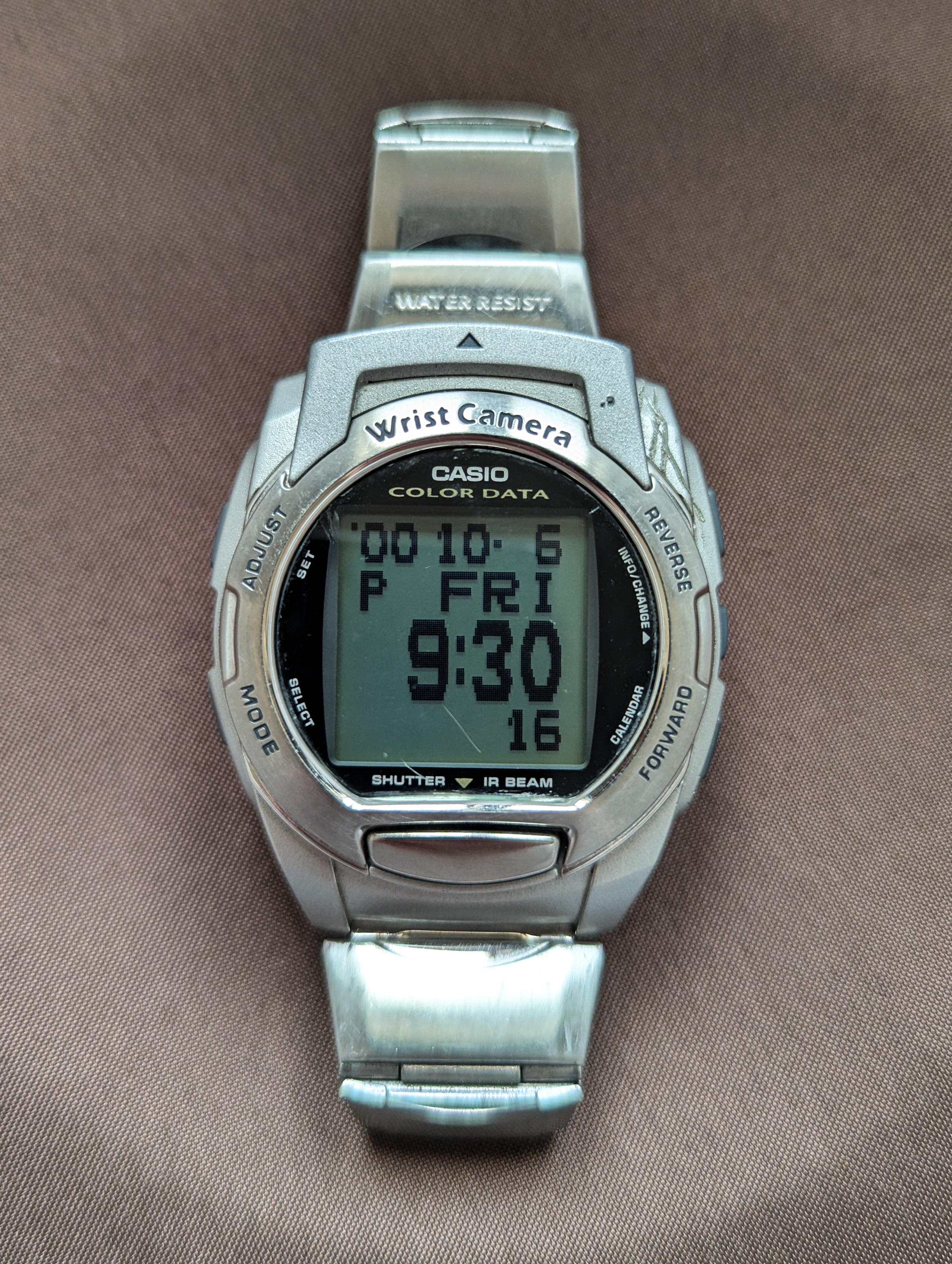 Casio wrist camera WQV-3 (2000)