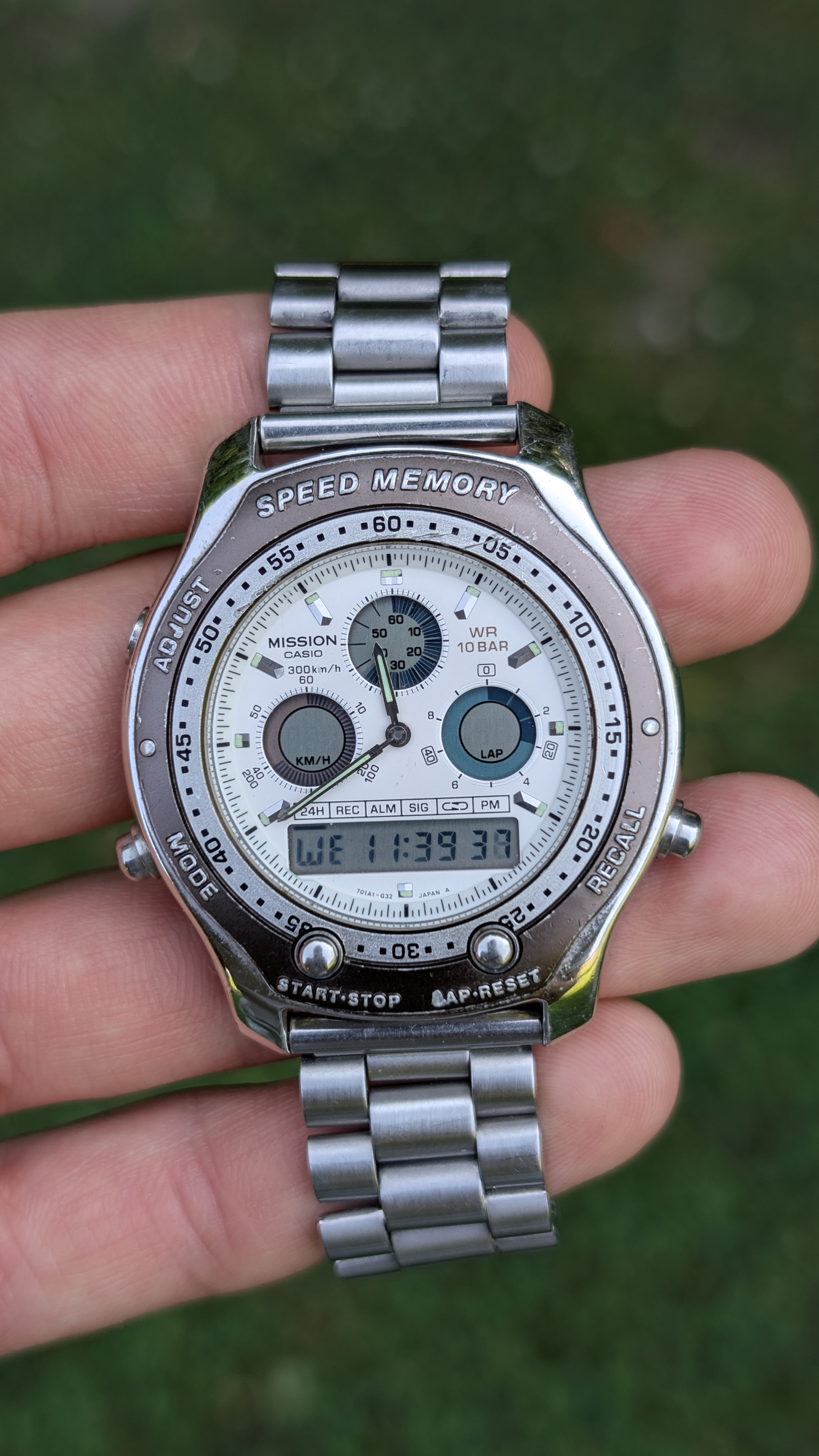 Casio MISSION Speed Memory (1984)