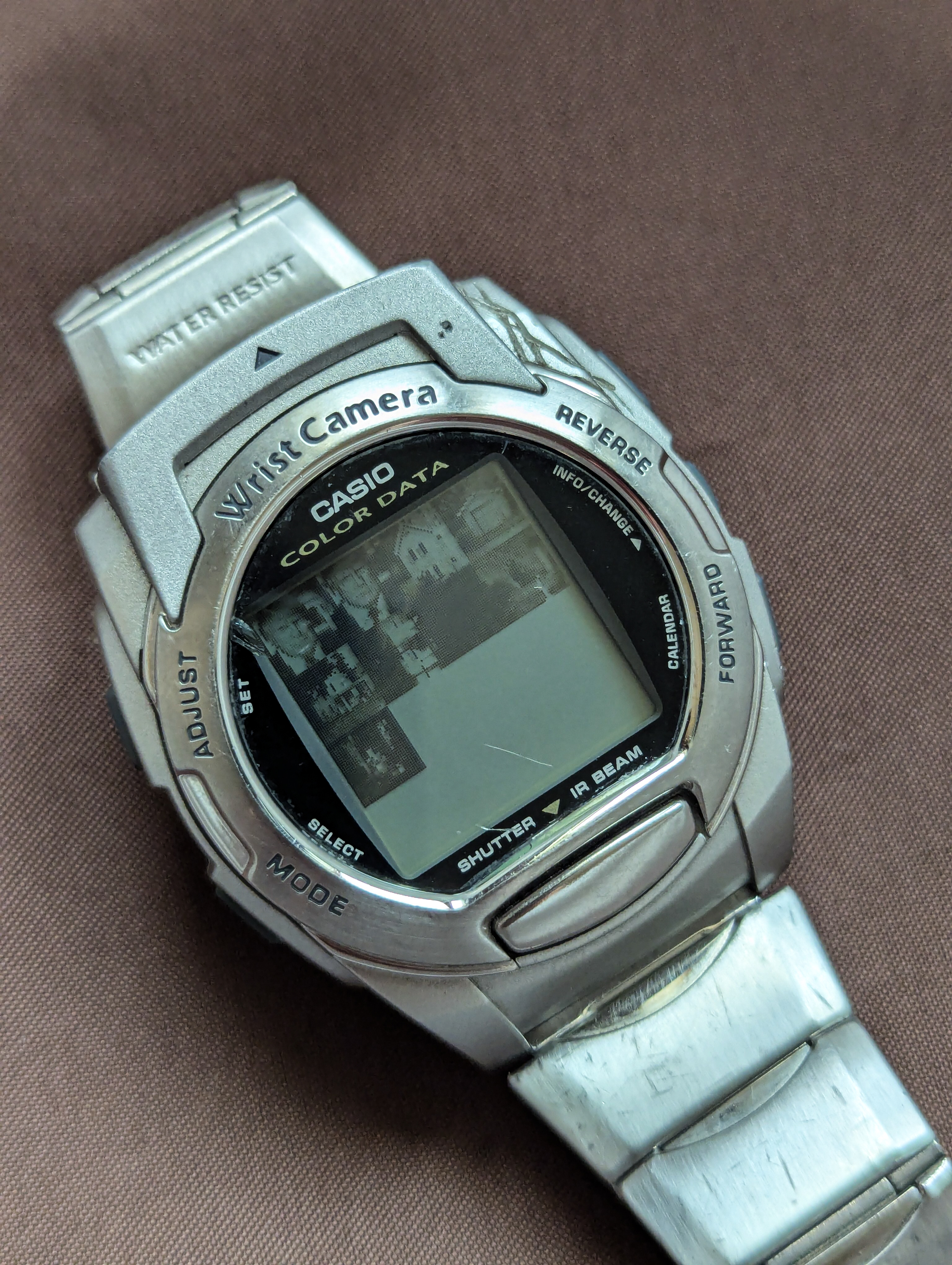 Casio wrist camera WQV-3 (2000)