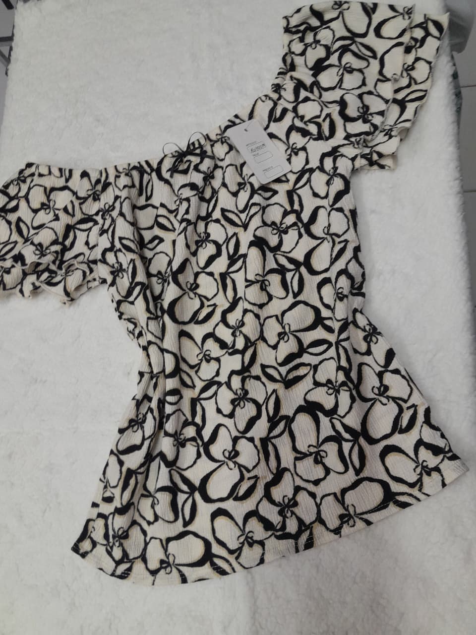 Blusa estampada de flores