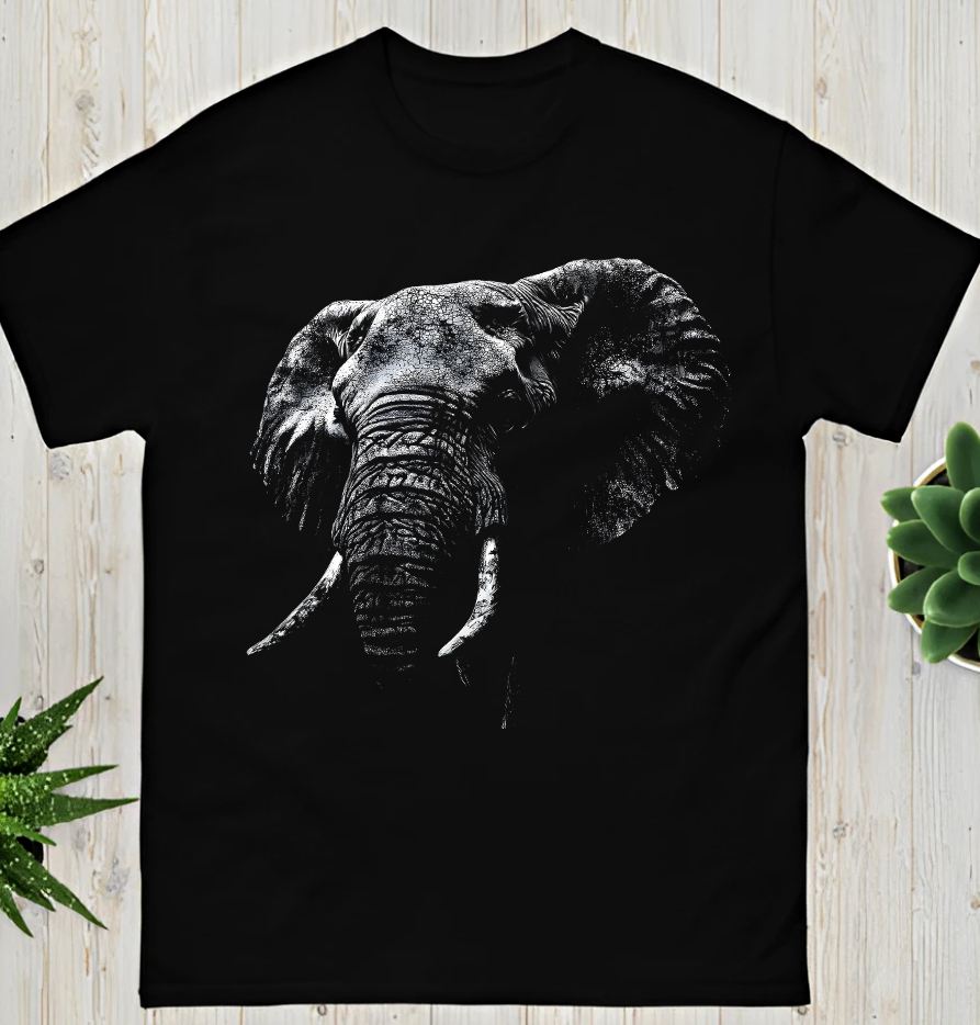 Elephant Graphic T-Shirt