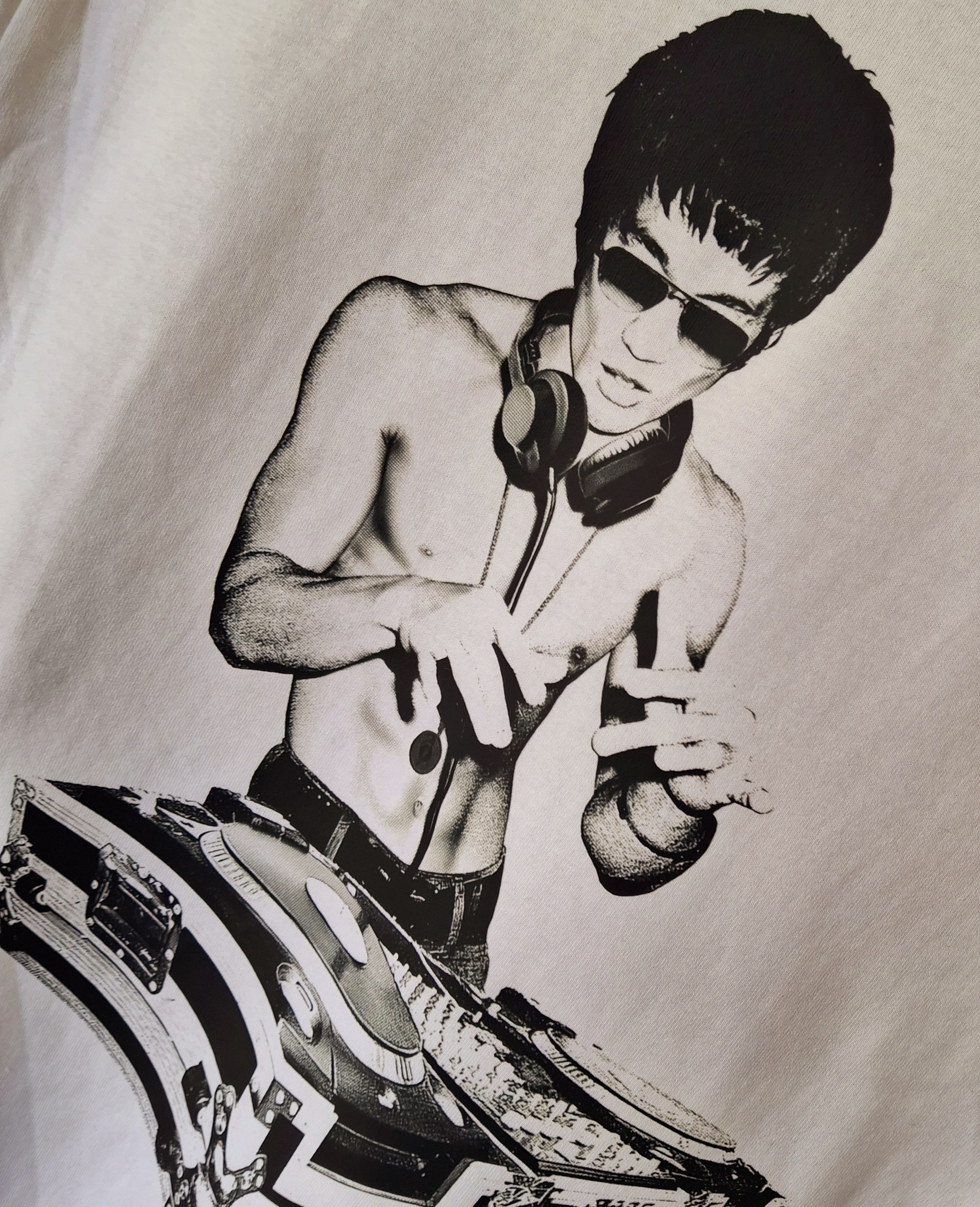 DJ BRUCE Graphic T-Shirt A3 Size