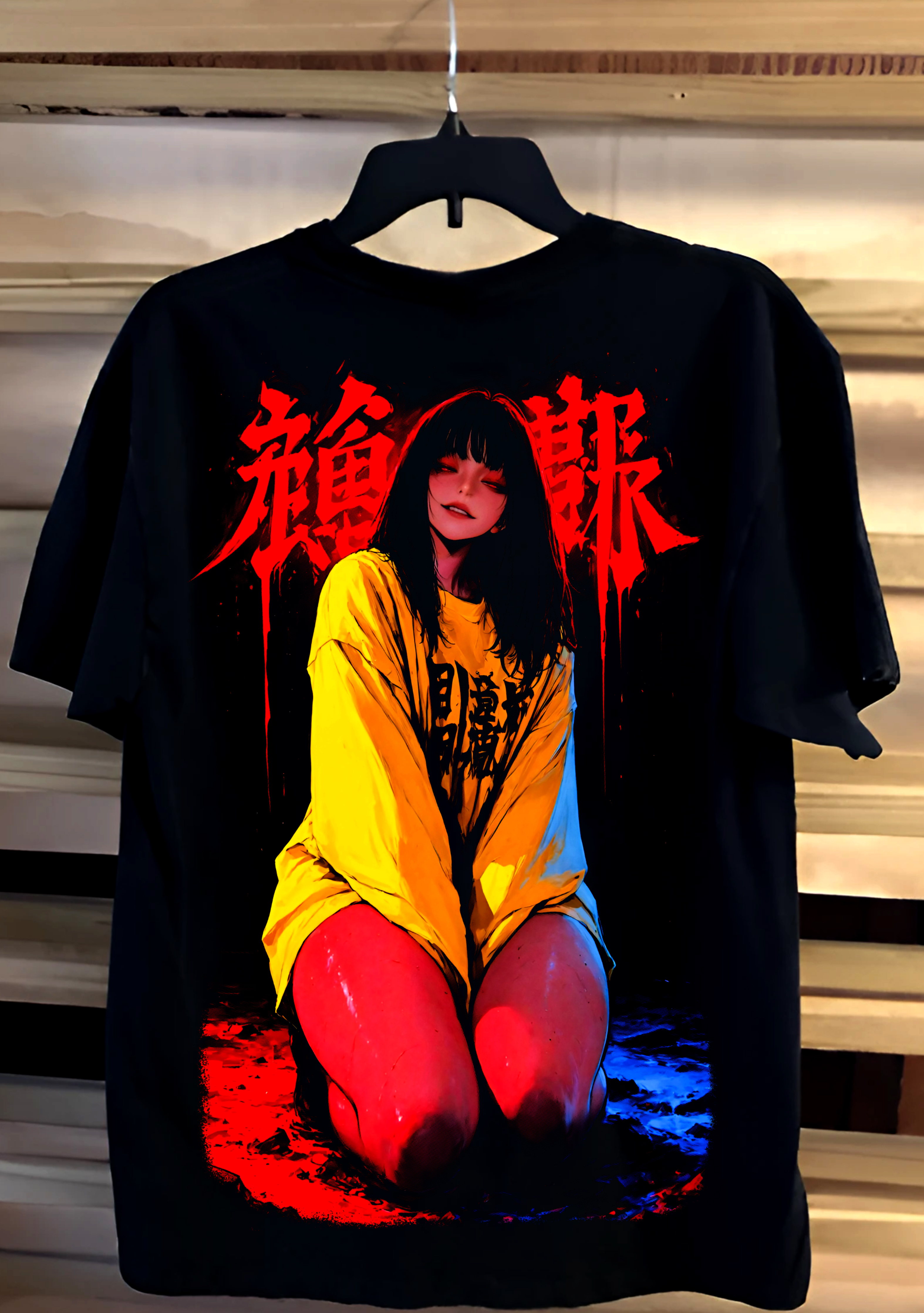 ANIME Oversized Streetwear T-Shirt