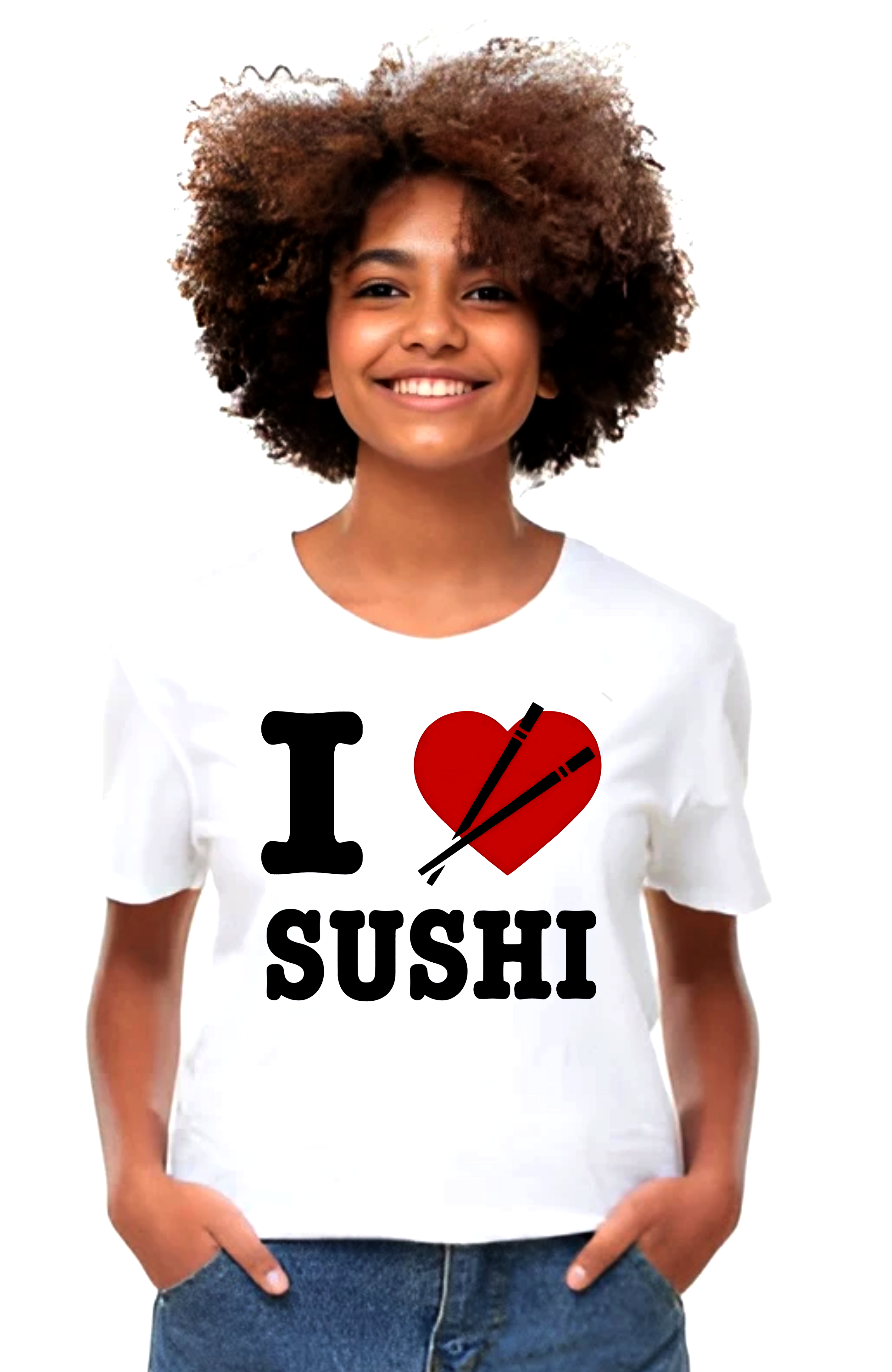 GIRLS I LOVE SUSHI Custom Shirt Design