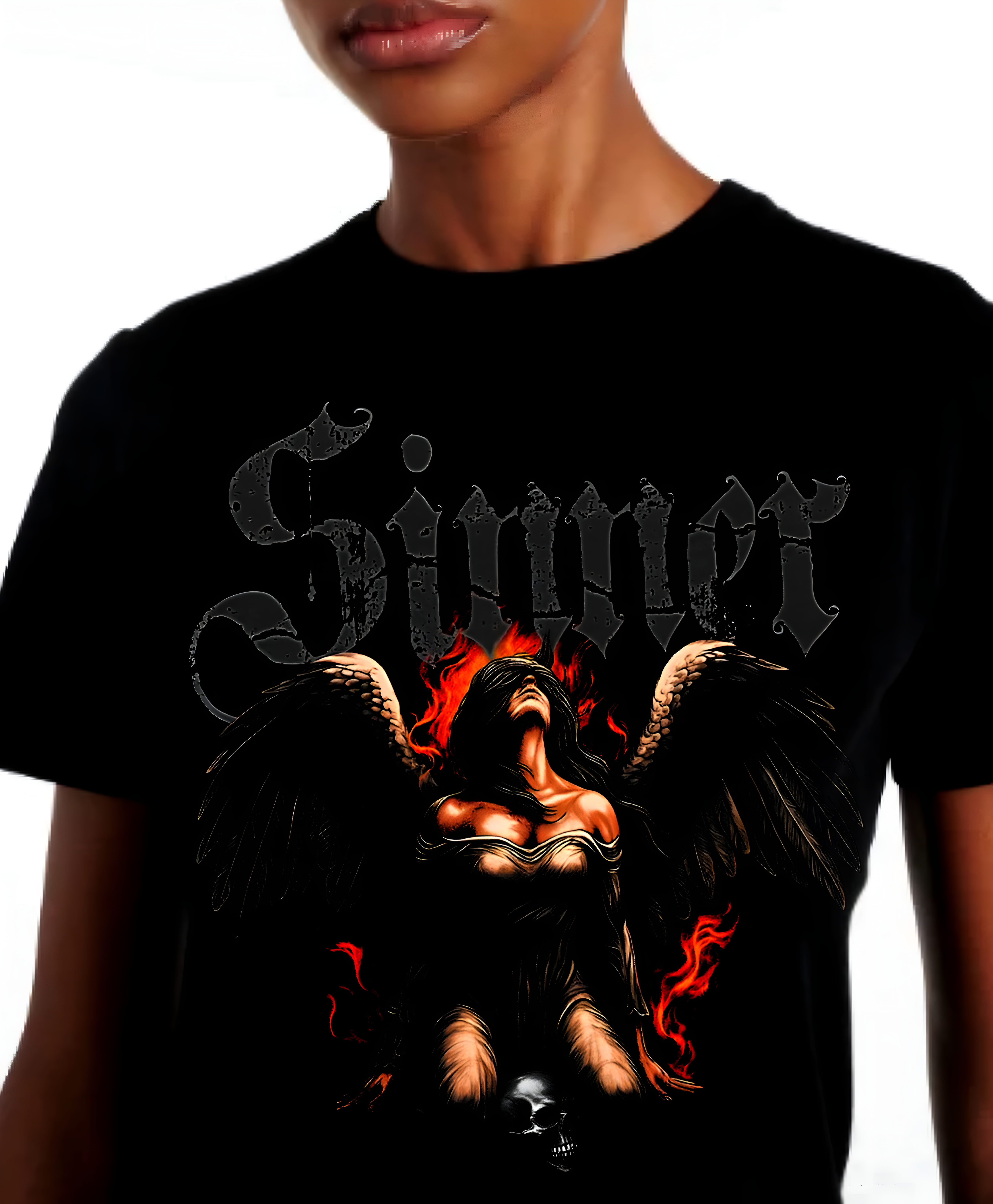 Sinner Angel Graphic T-Shirt