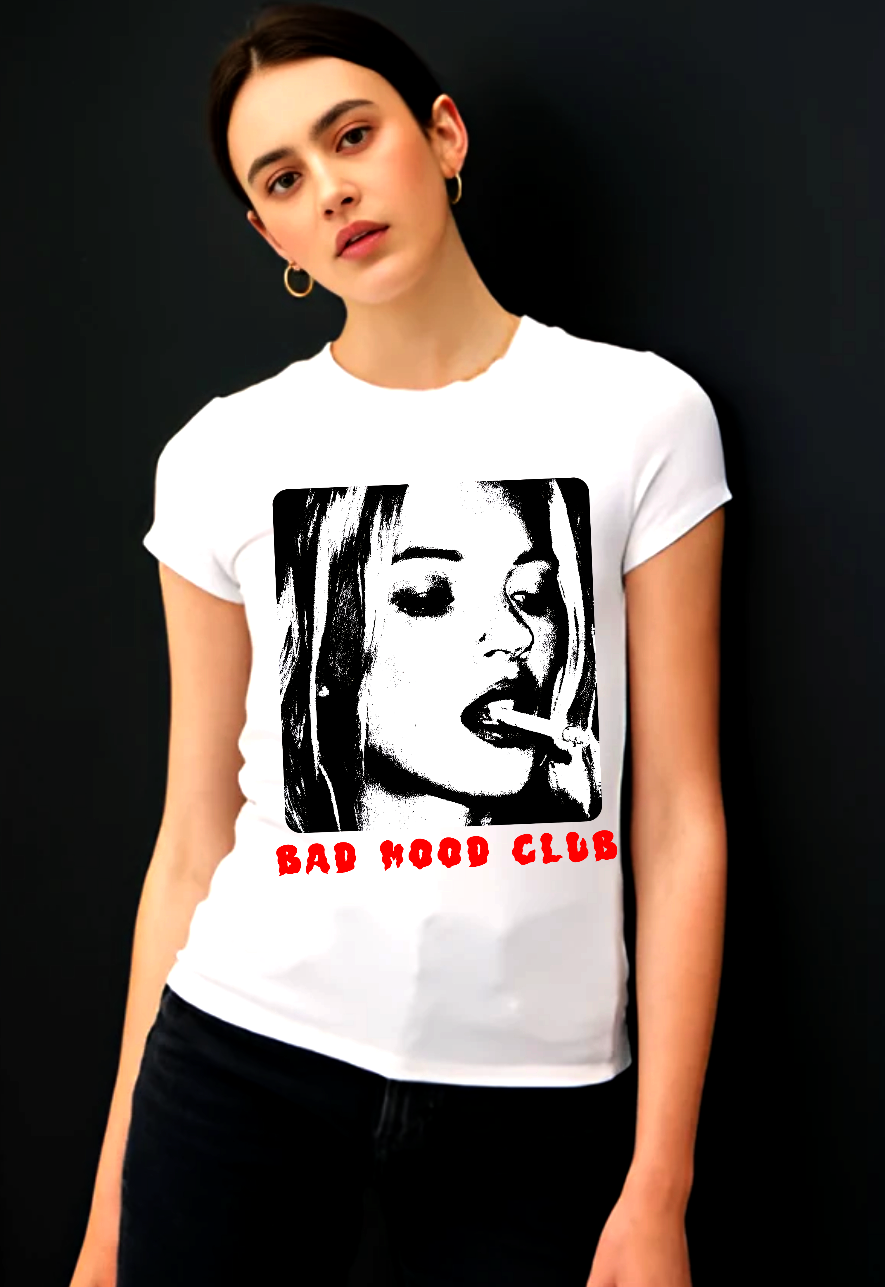 Bad Mood Club Graphic T-Shirt
