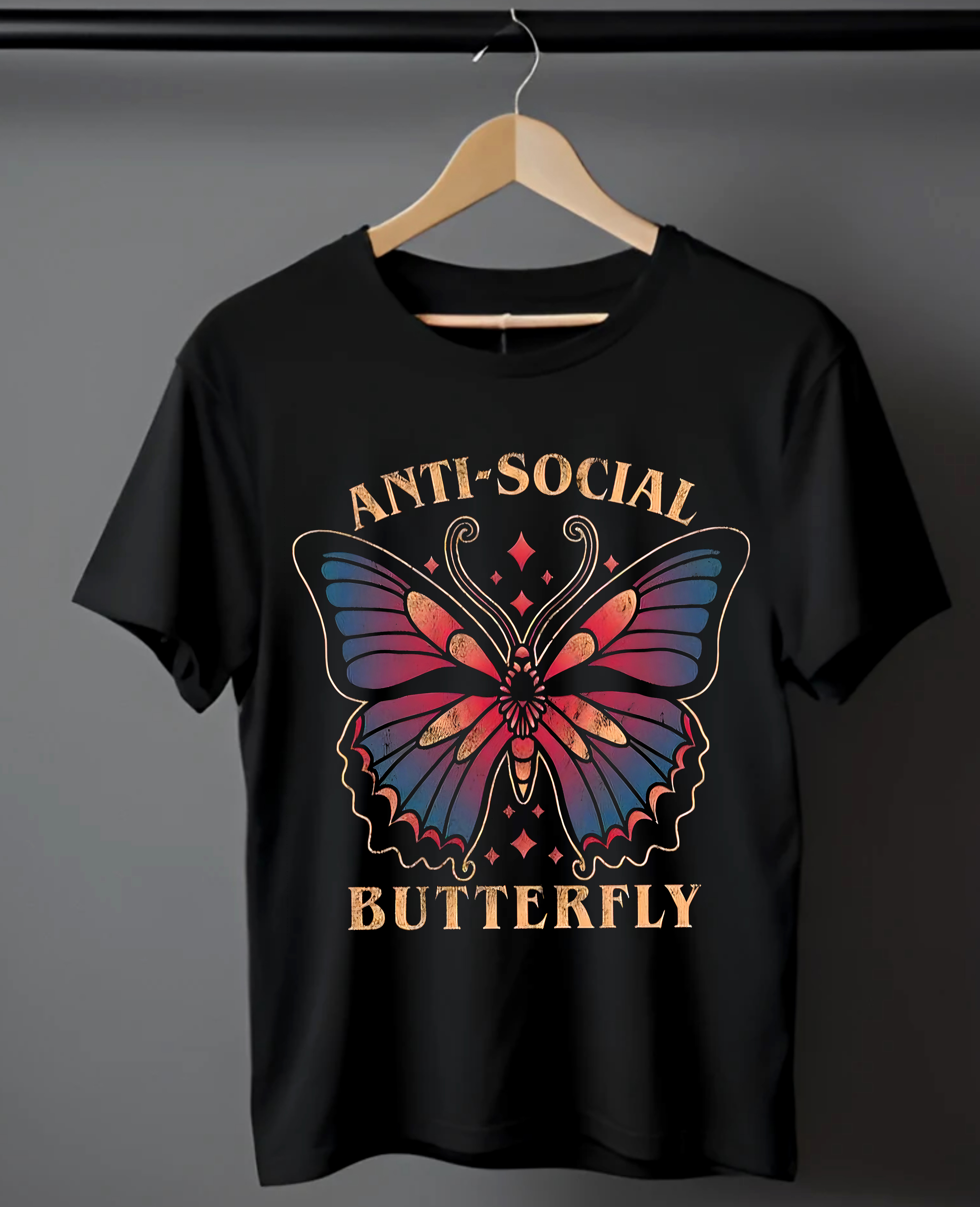 Anti-Social Butterfly T-shirt