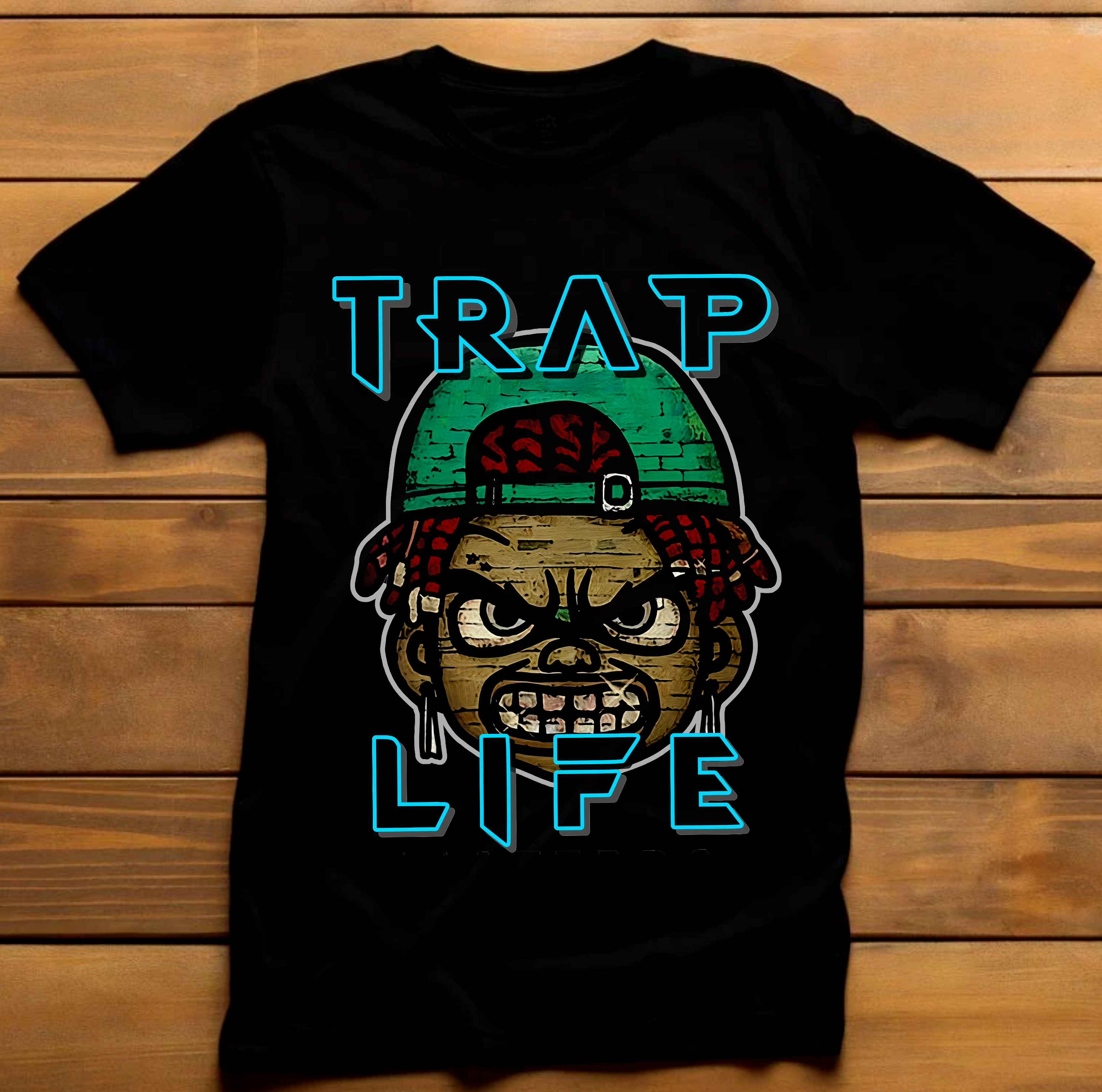 Trap Life Graphic T-Shirt
