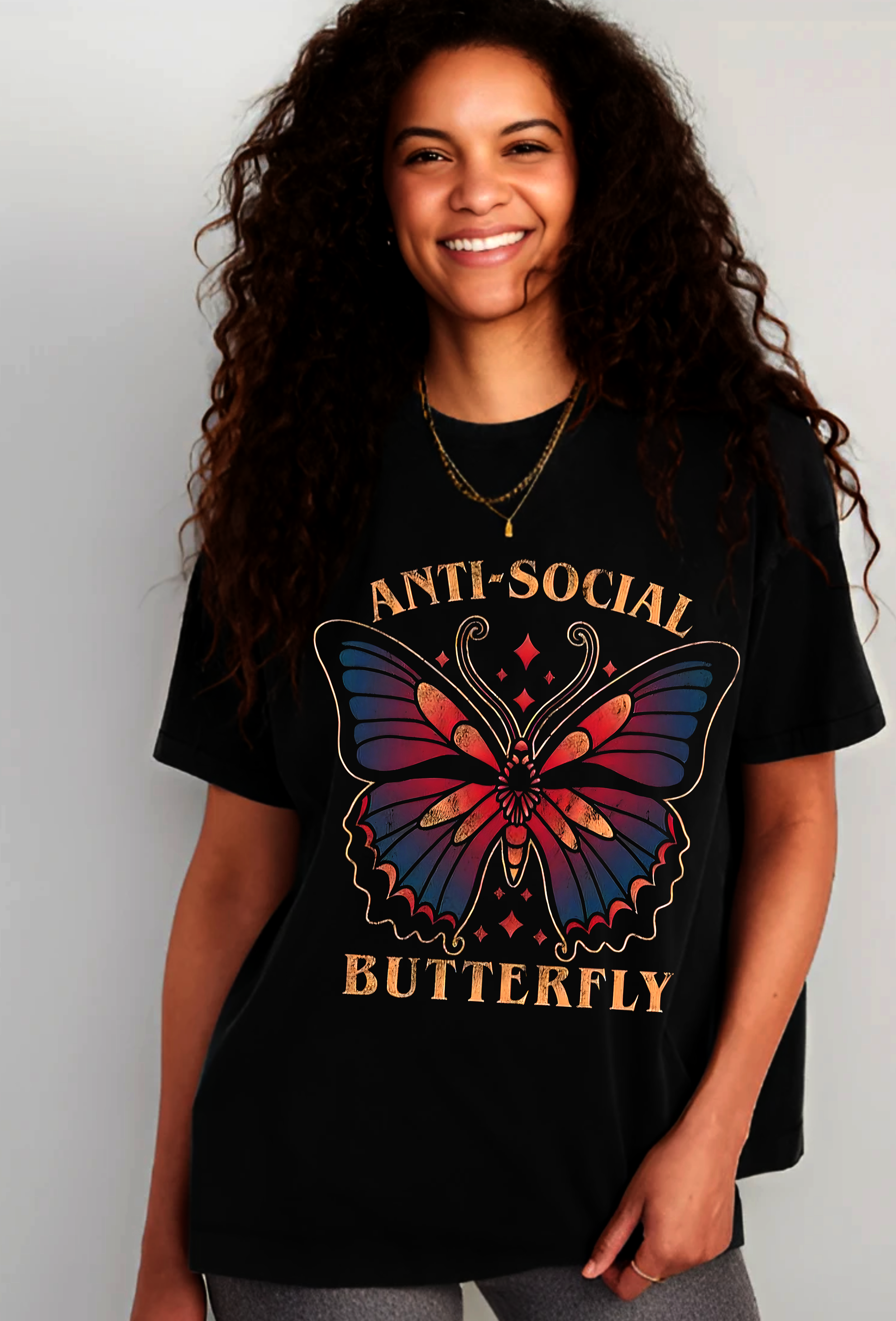 Anti-Social Butterfly T-shirt