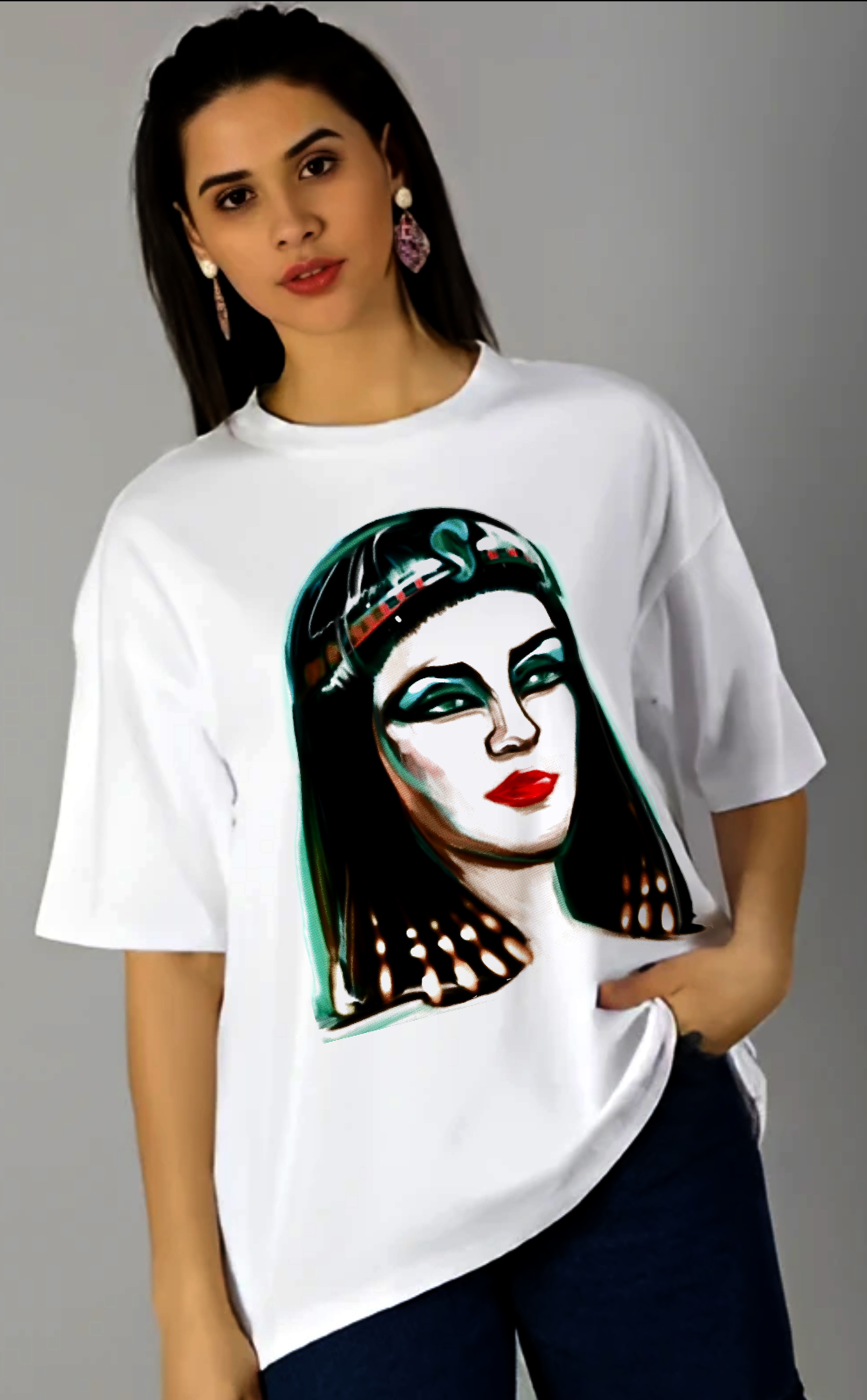Ancient Egypt CLEOPATRA Graphic T-Shirt