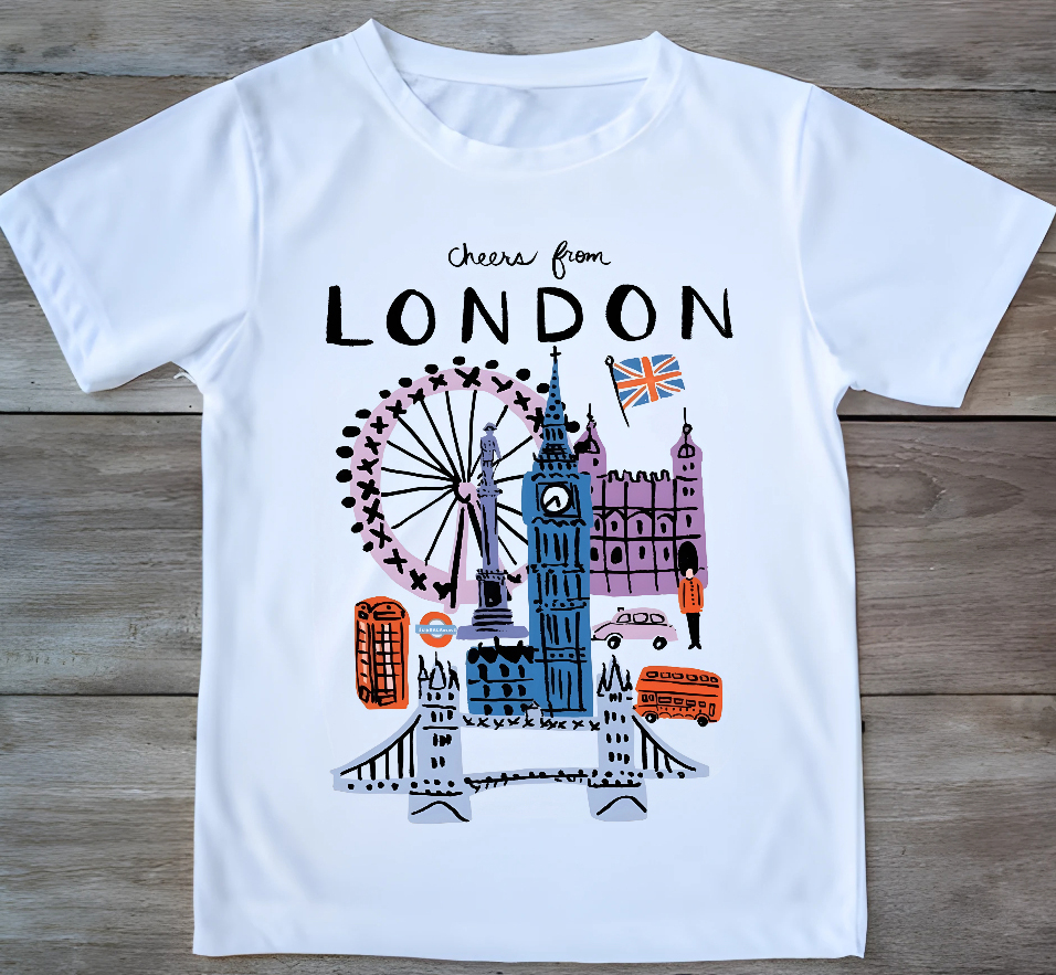 London/Tokyo Souvenir T-Shirt