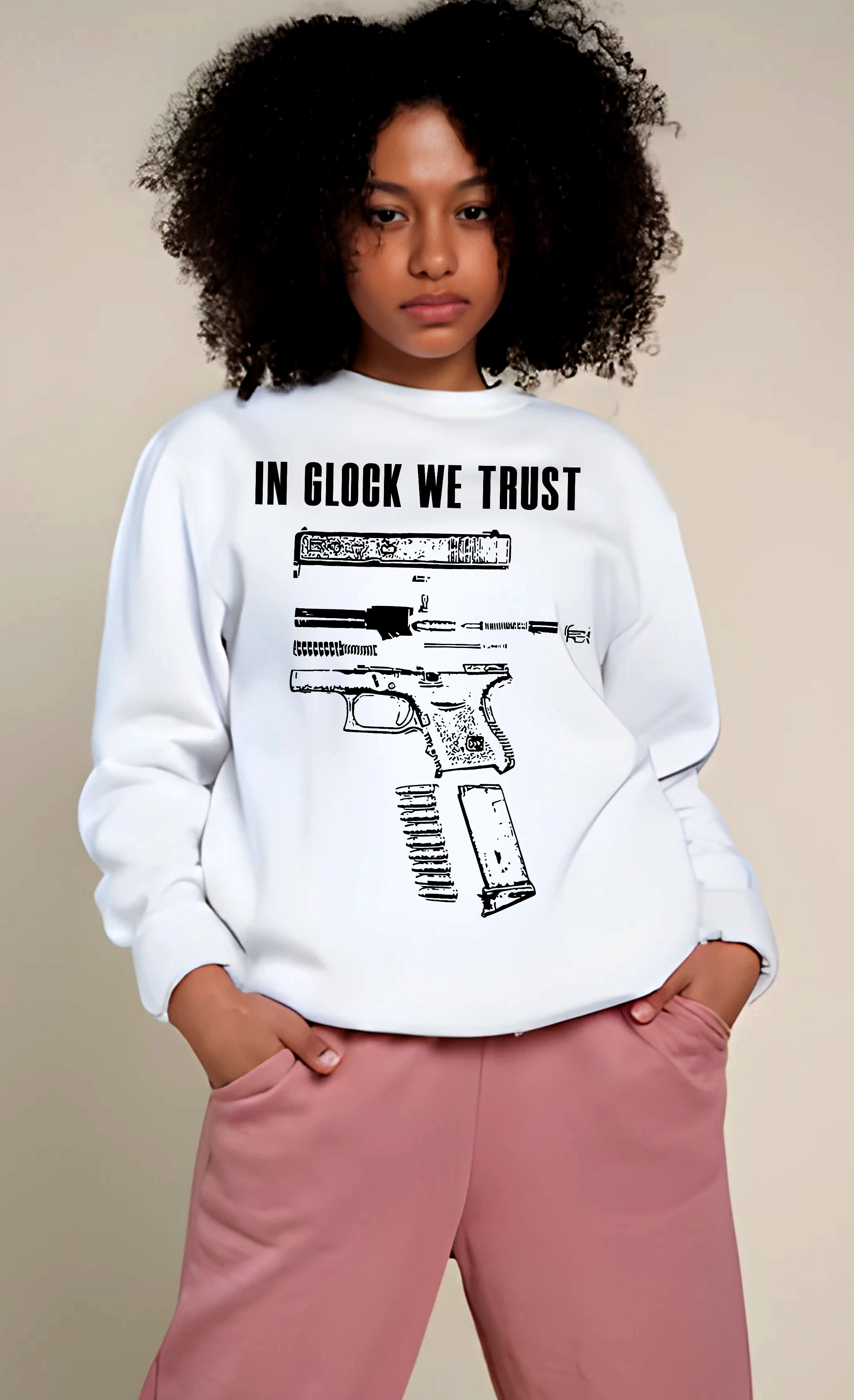 In Glock We Trust Sweatshirt