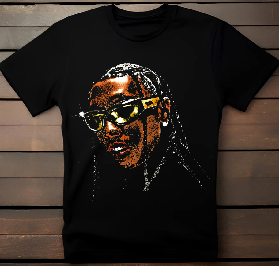 Black Graphic Long Sleeve Shirt