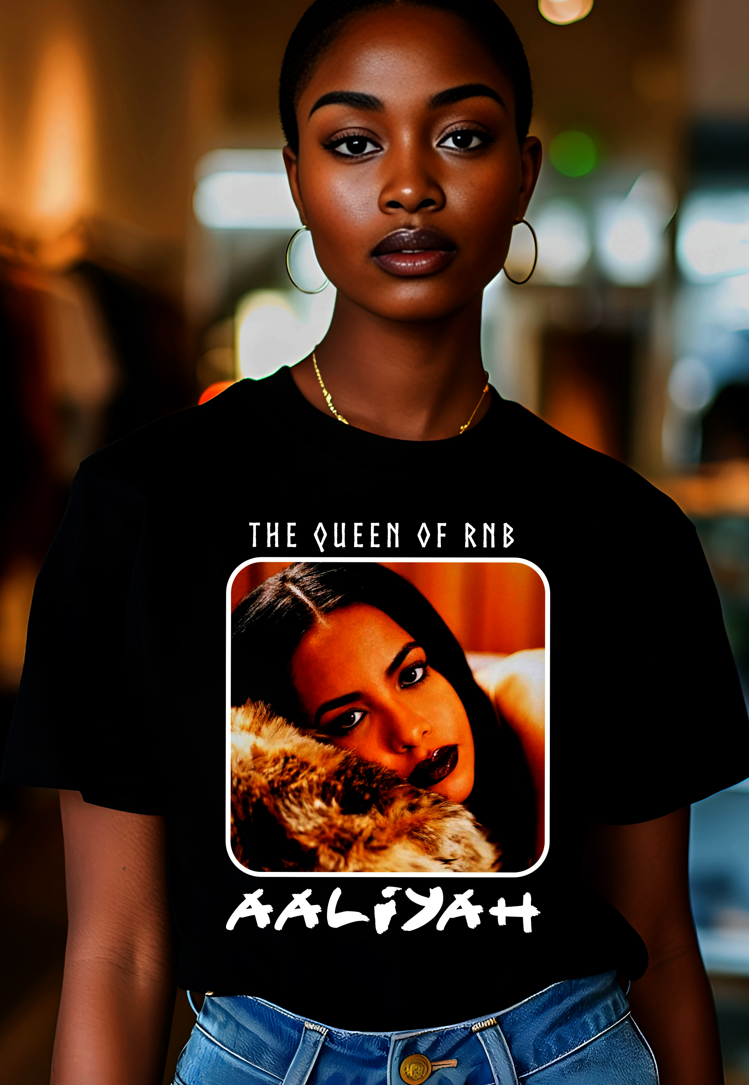Aaliyah Tribute T-Shirt