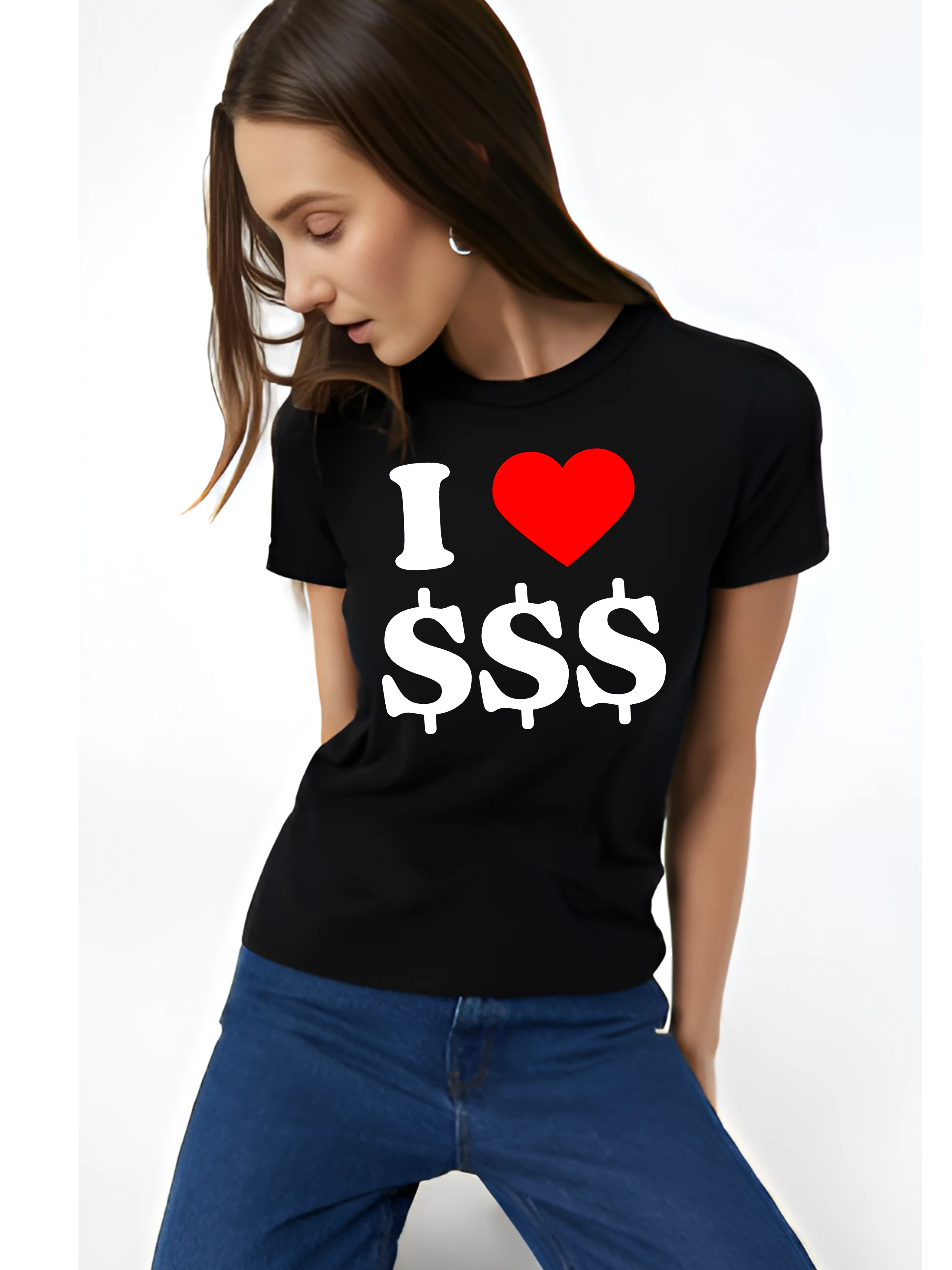 I Love Money Graphic T-Shirt