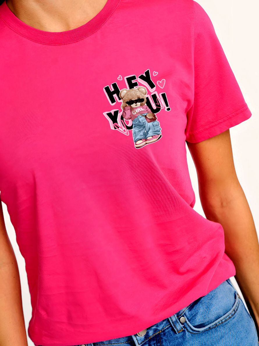 Hey You! Teddy Girl T-Shirt