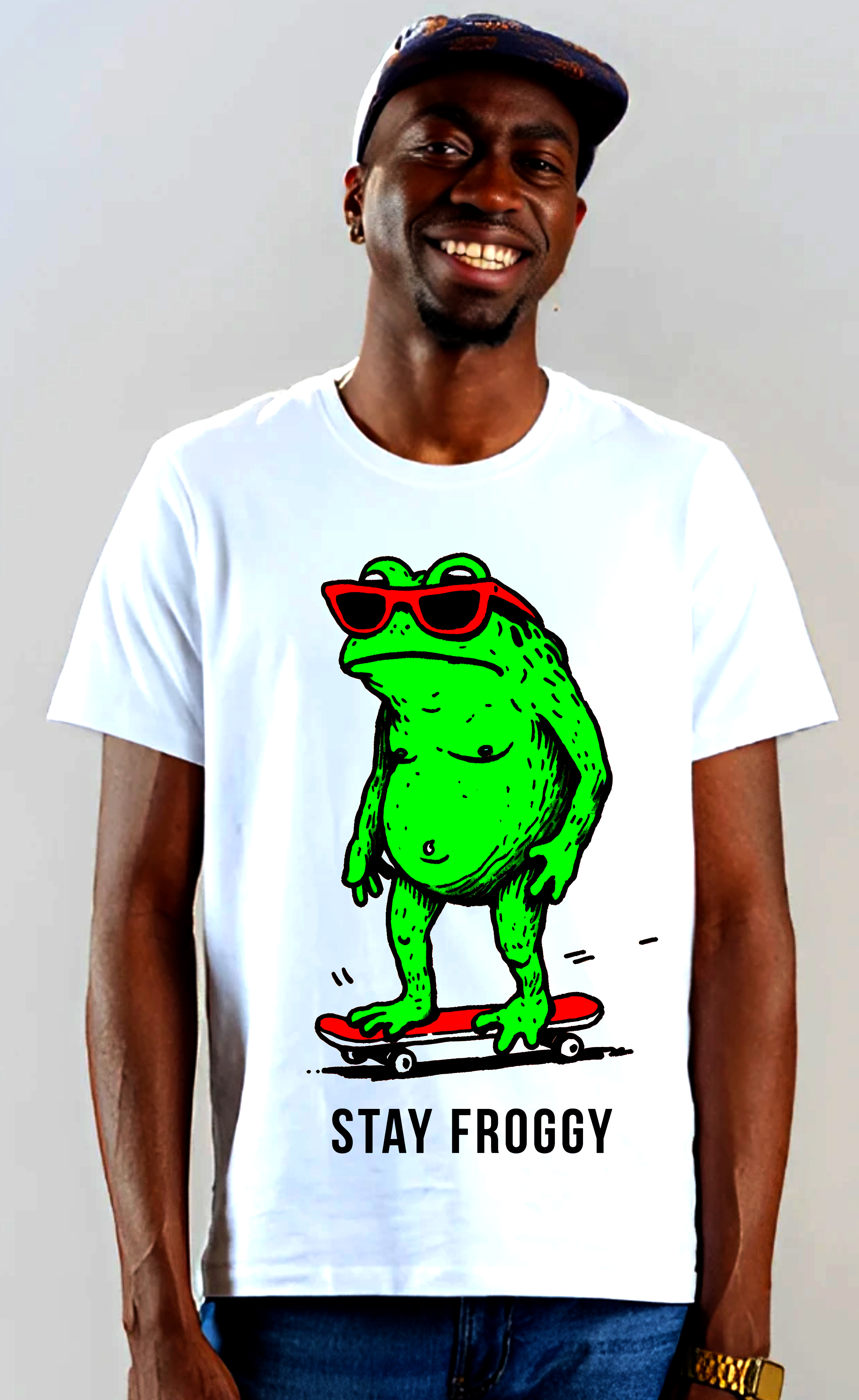 Stay Froggy Skateboard T-shirt